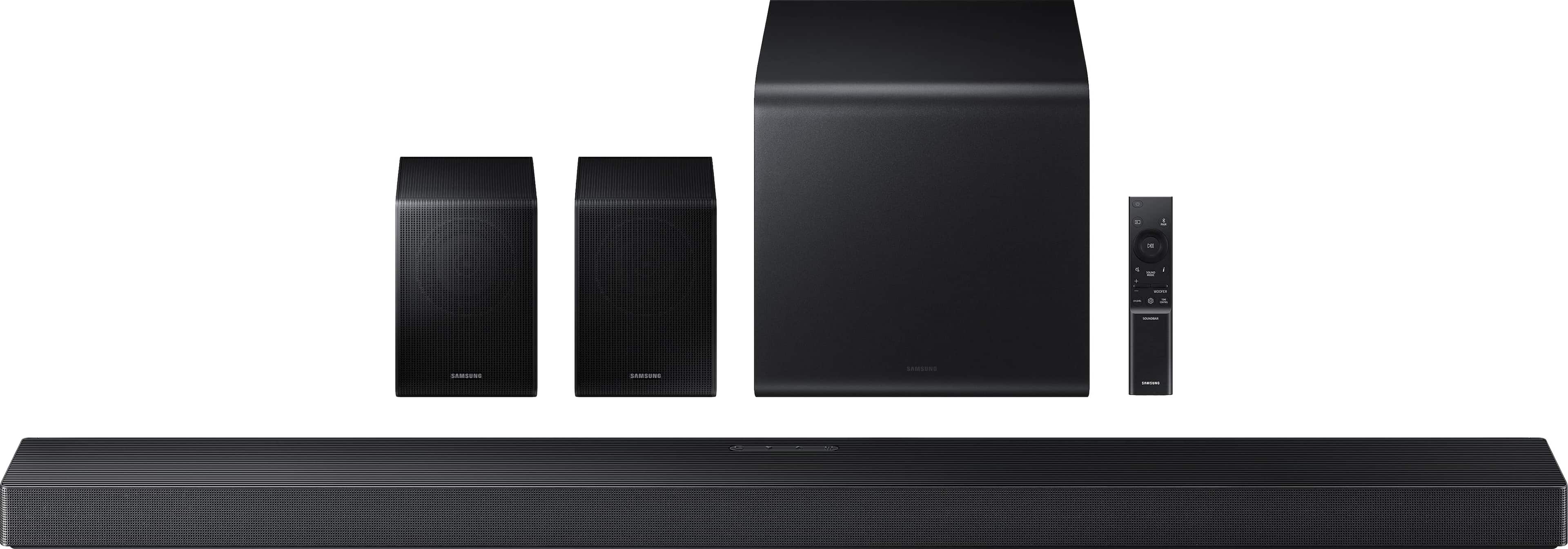 Samsung - Q-Series HW-QS750F 5.1.2 Ch Soundbar with Subwoofer and Rear Speakers - Titan Black product image