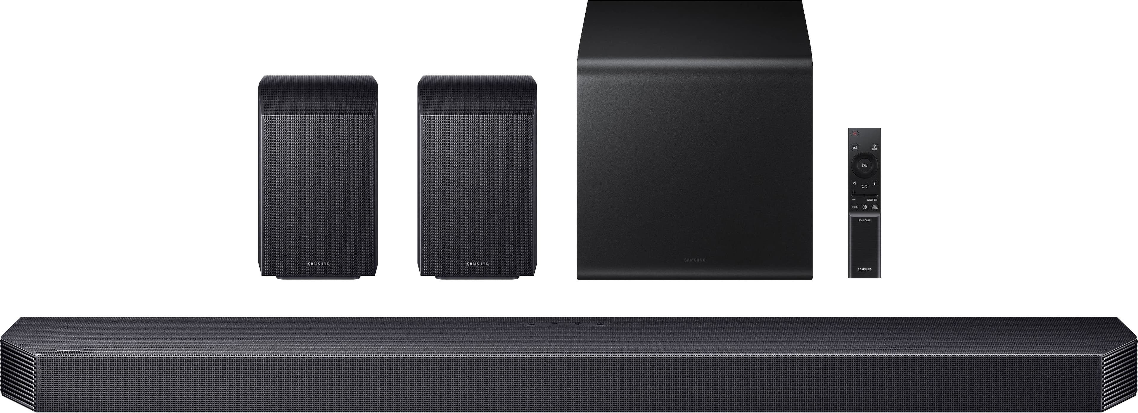 Samsung - Q-Series Soundbar HW-Q930F 9.1.4 ch w/ Subwoofer + Rear Speaker - Titan Black product image