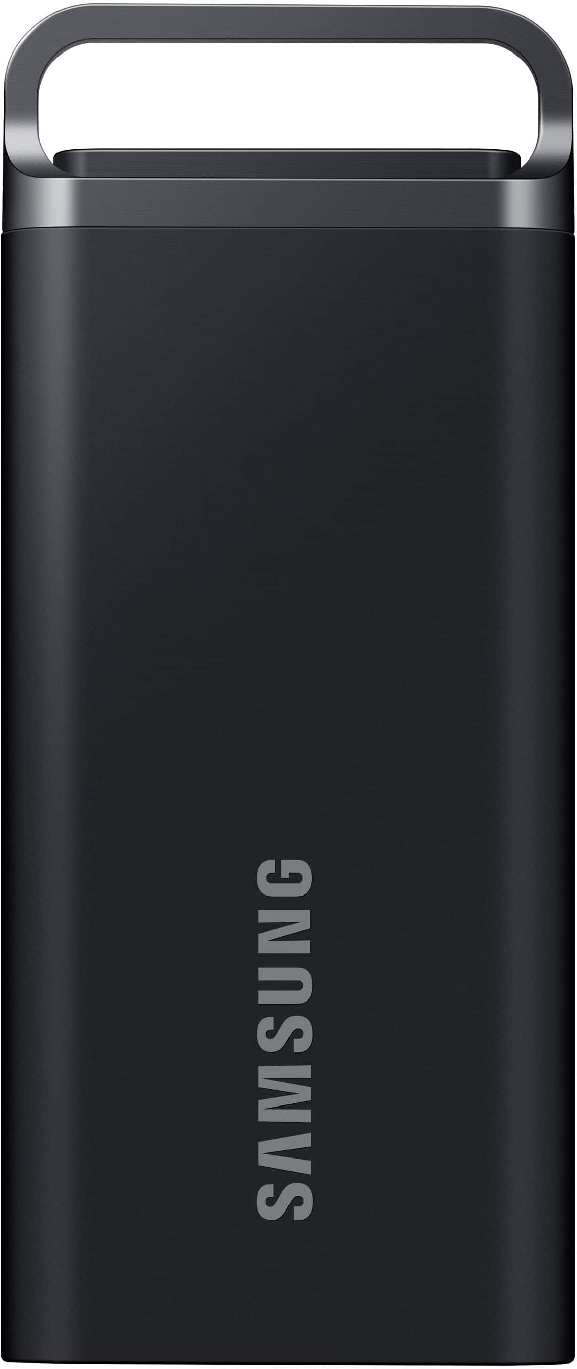 Samsung - T5 EVO Portable SSD 8TB, Up to 460MB/s , USB 3.2 Gen 1, Ideal use for Gamers & Creators - Black product image