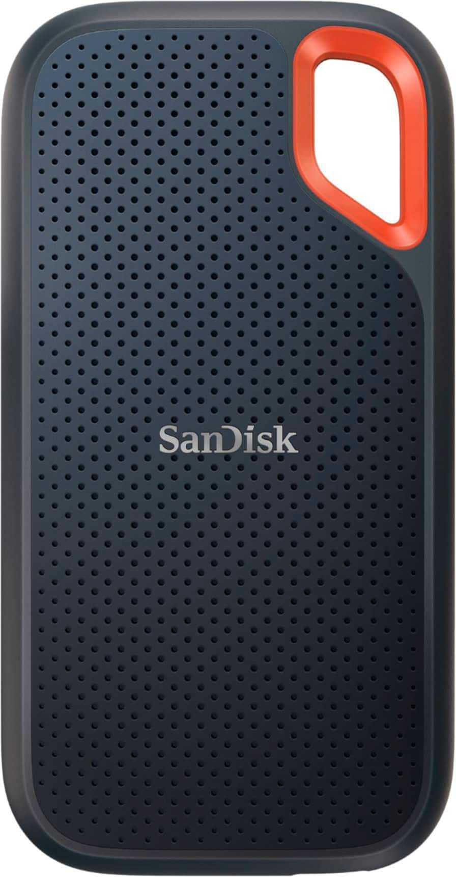 SANDISK - Extreme Portable 2TB External USB-C NVMe SSD - Black product image