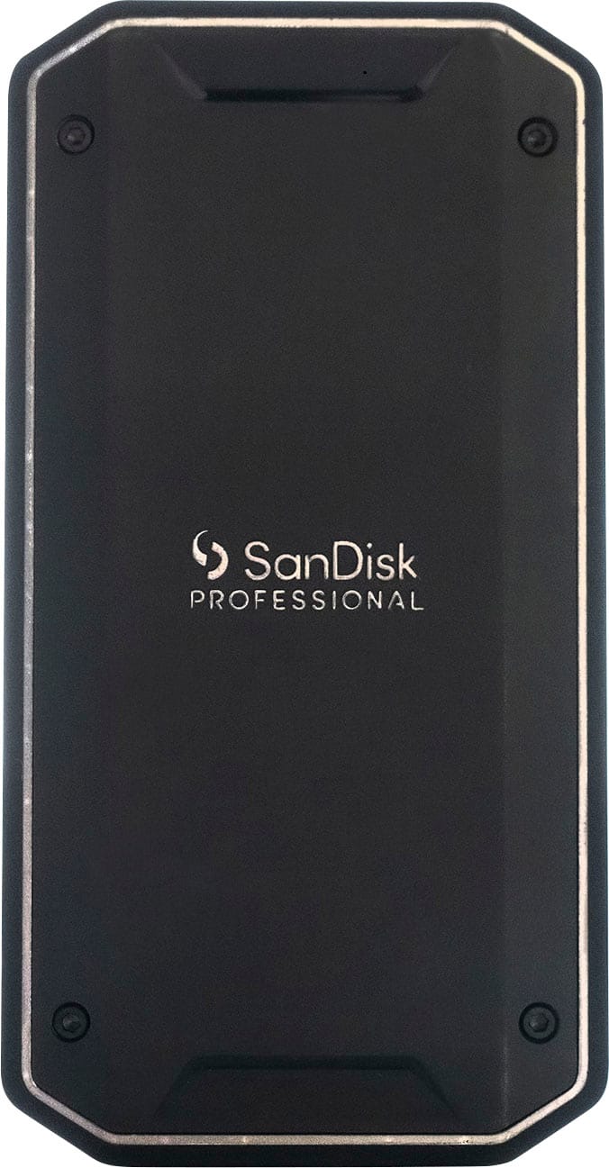 SANDISK - PRO-G40 SSD 1TB External Thunderbolt 3 and USB-C NVMe Portable SSD - Black product image