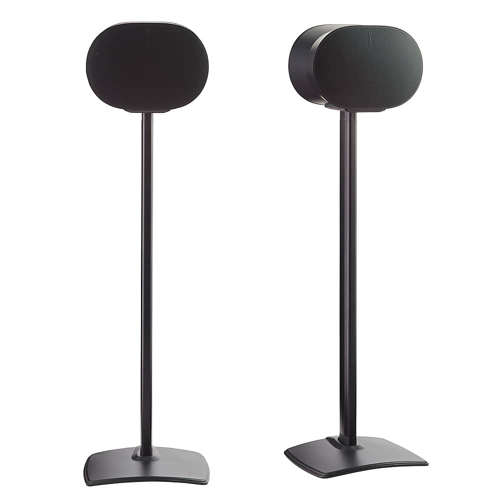 Sanus - Wireless Speaker Stands for Sonos Era 300 (Pair) - Black product image