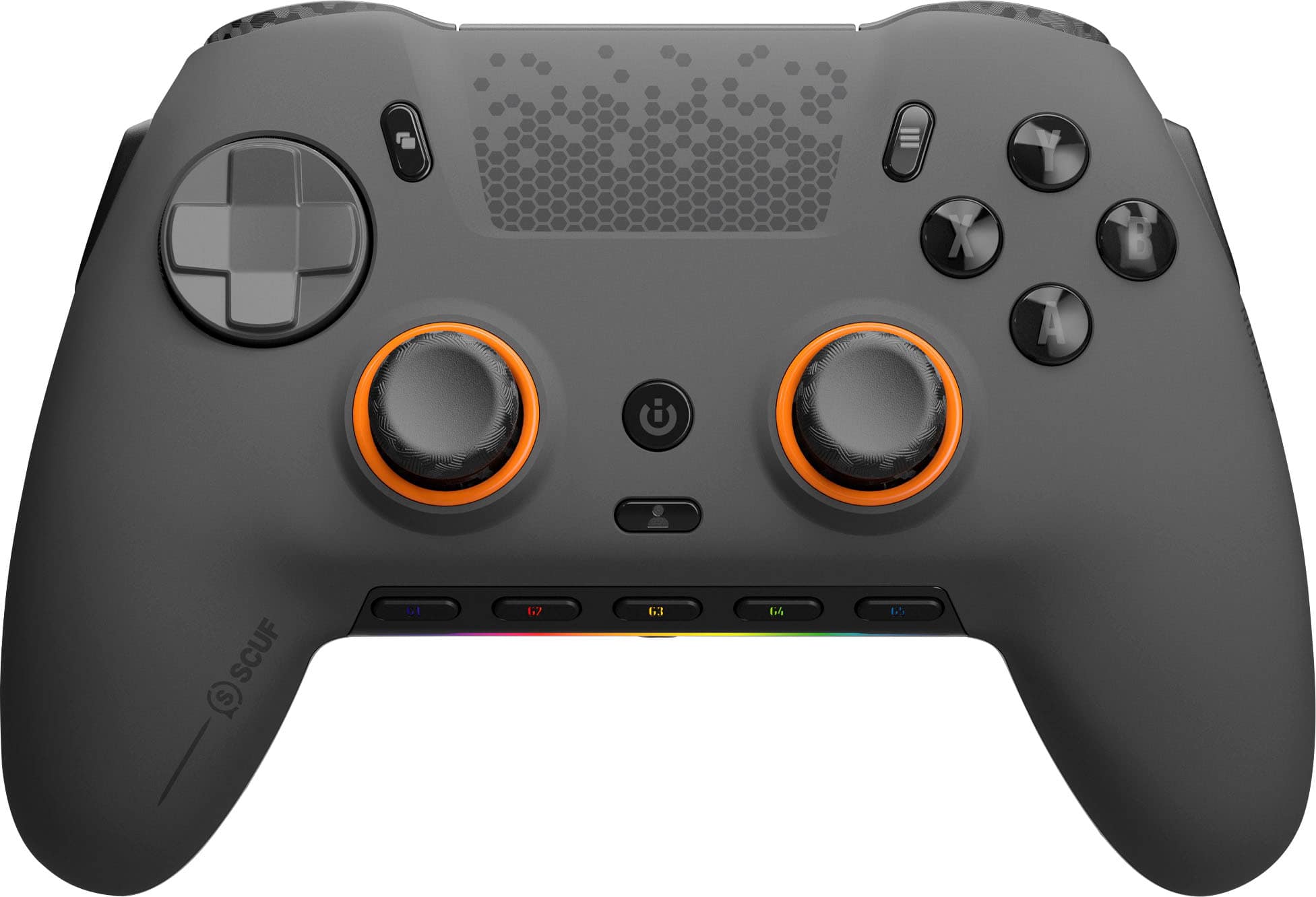 SCUF - ENVISION PRO v2 Wireless Gaming Controller for PC with Anti-Drift Thumbsticks - Steel Gray product image