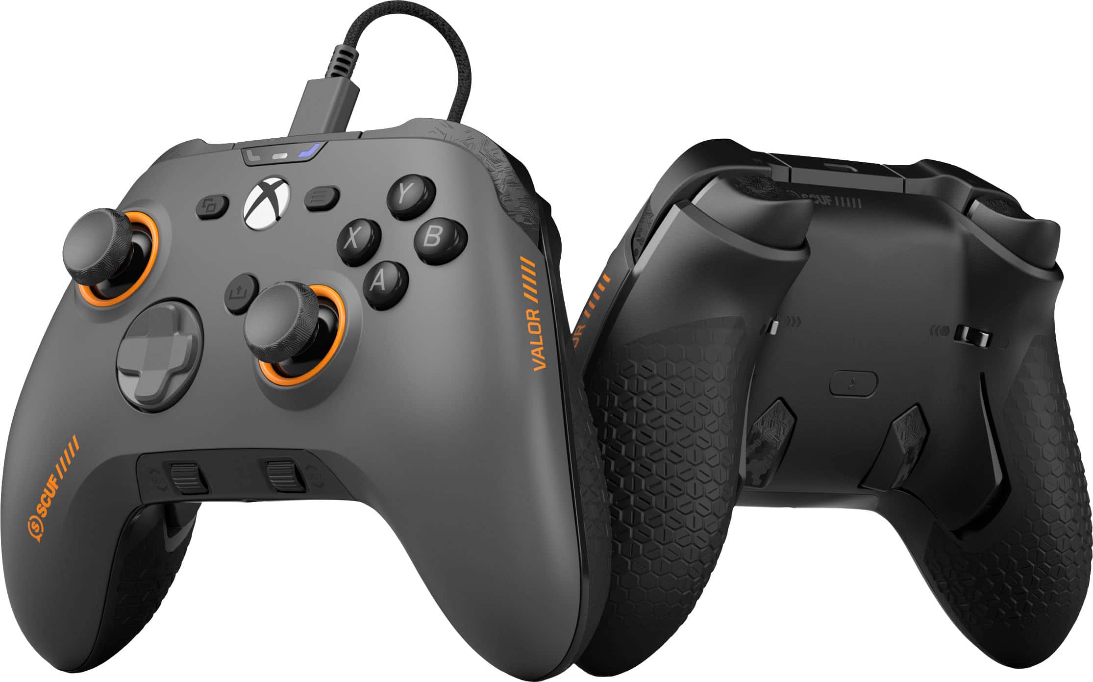 SCUF - VALOR Wired TMR Performance Controller for Xbox Series X|S, Xbox One and PC - Steel Gray product image