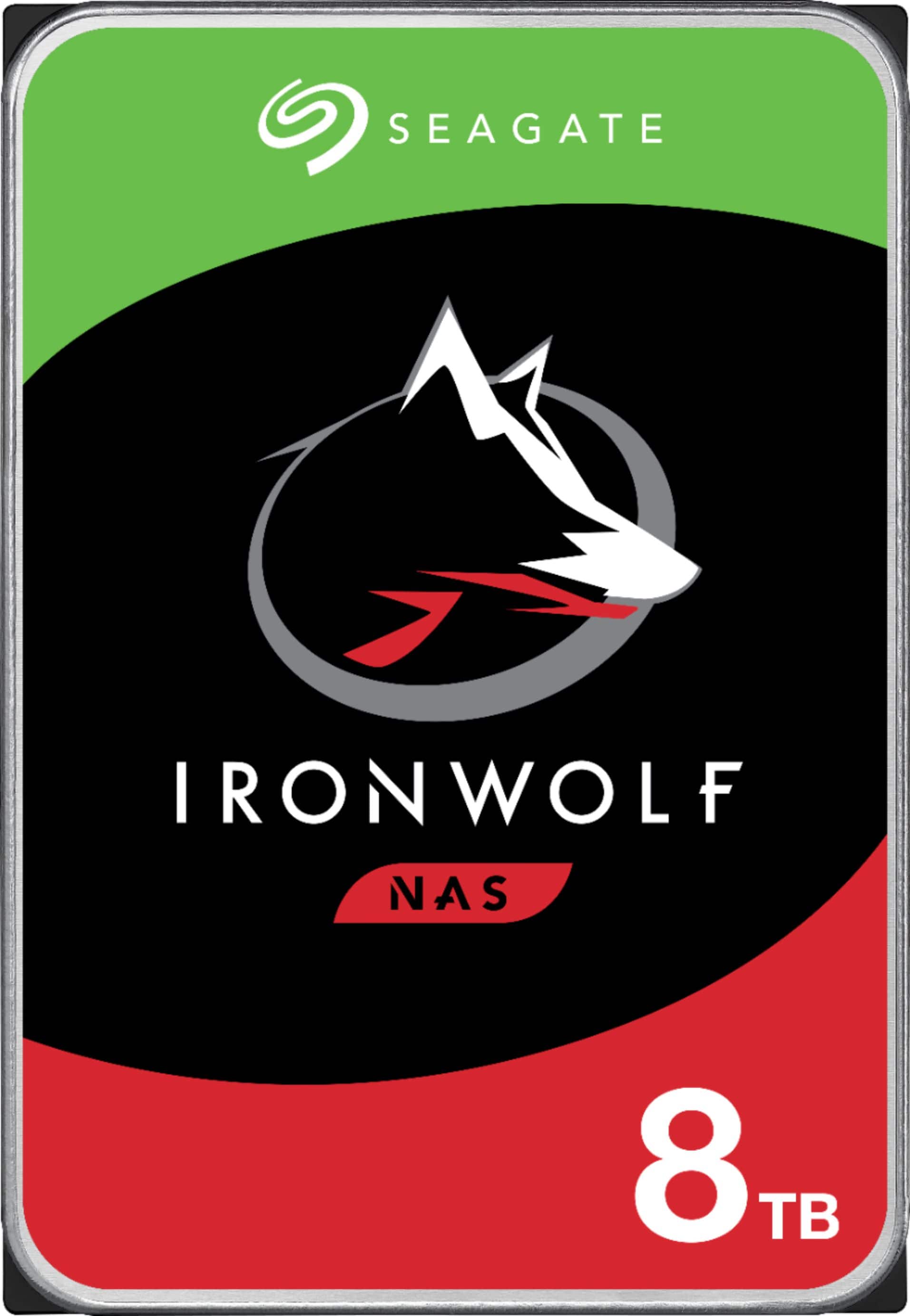 Seagate - IronWolf 8TB NAS Internal Hard Drive with Rescue Data Recovery Services product image