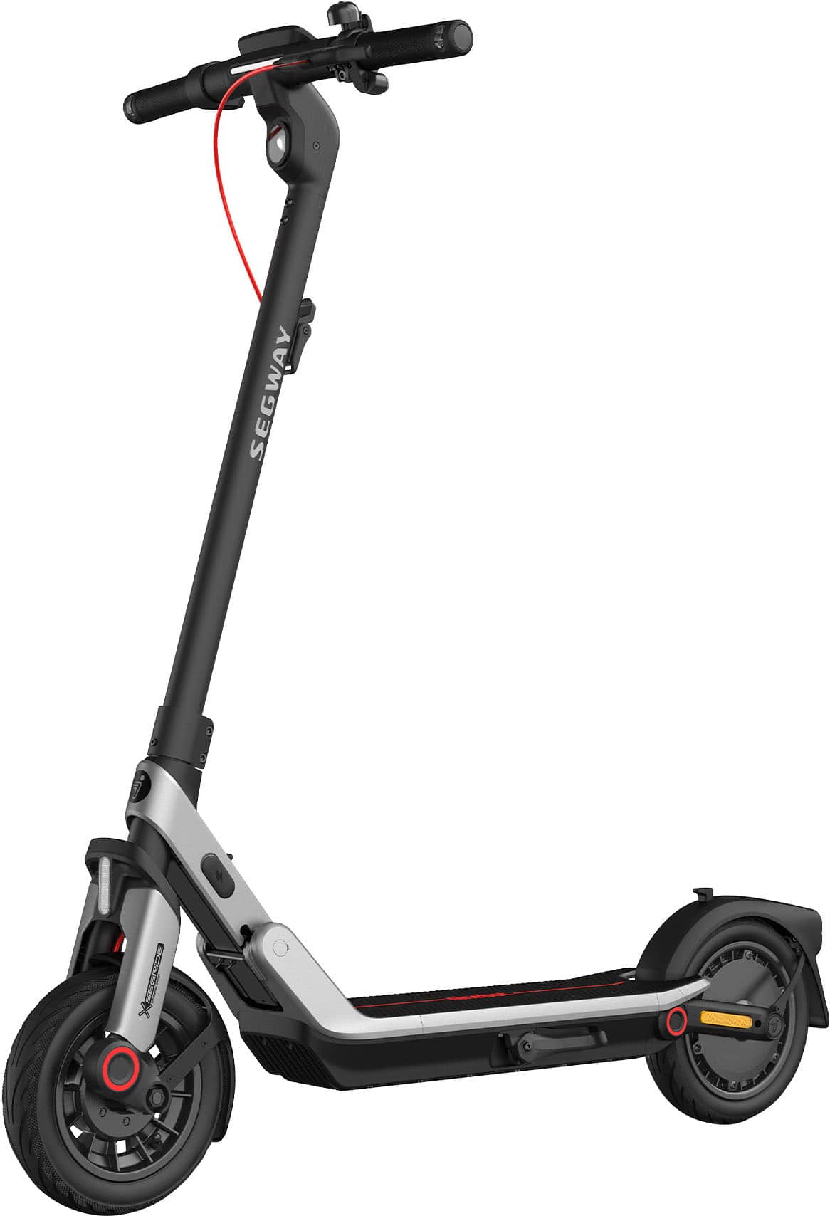 Segway - E3 Pro Electric Scooter with 20 mph Max Speed and 34 miles Max Range, Dual Suspension - Black product image