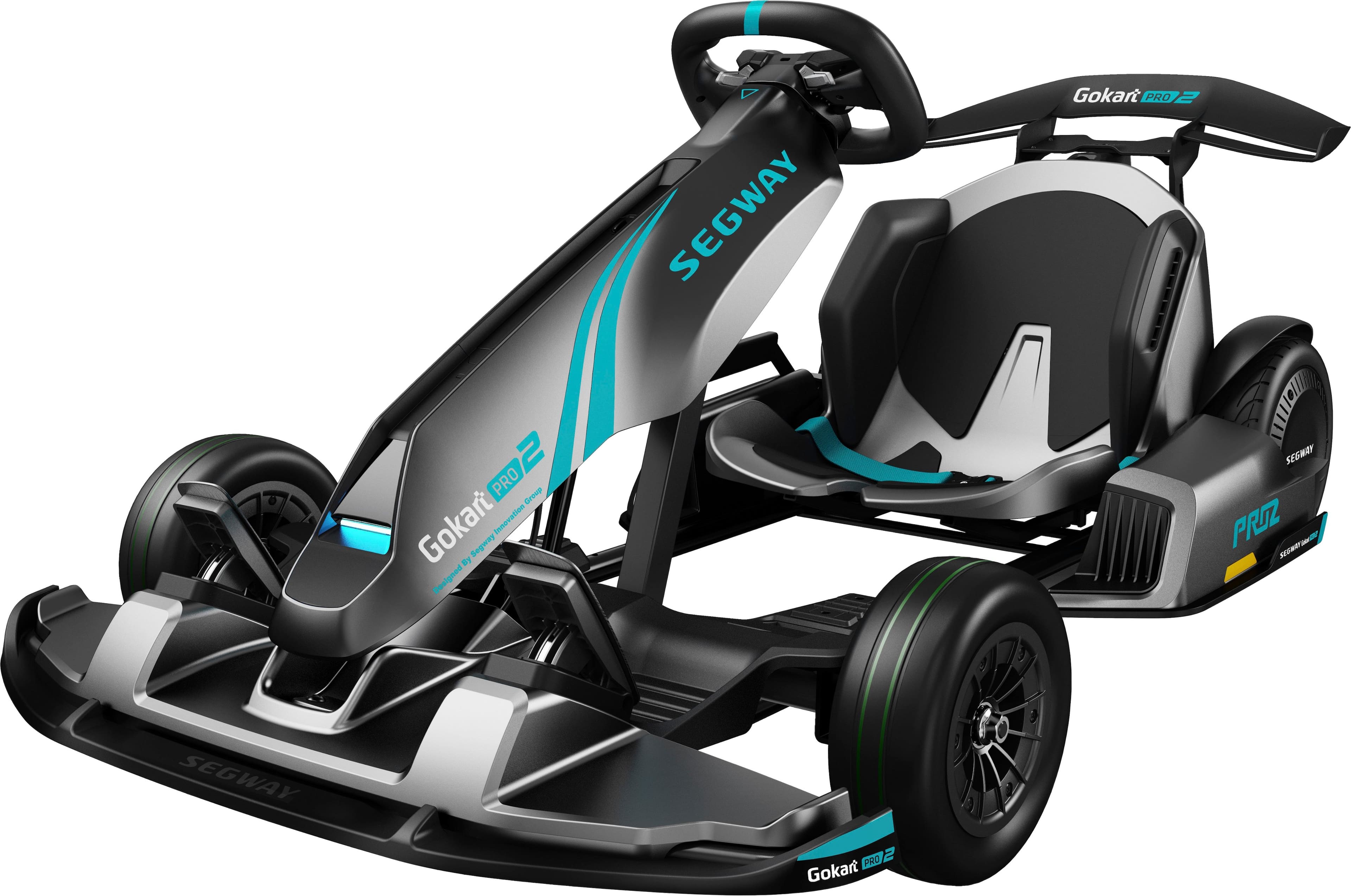 Segway - Go Kart Pro 2 w/15.5 mi Max Operating Range & 26.7 mph Max Speed - Gray product image