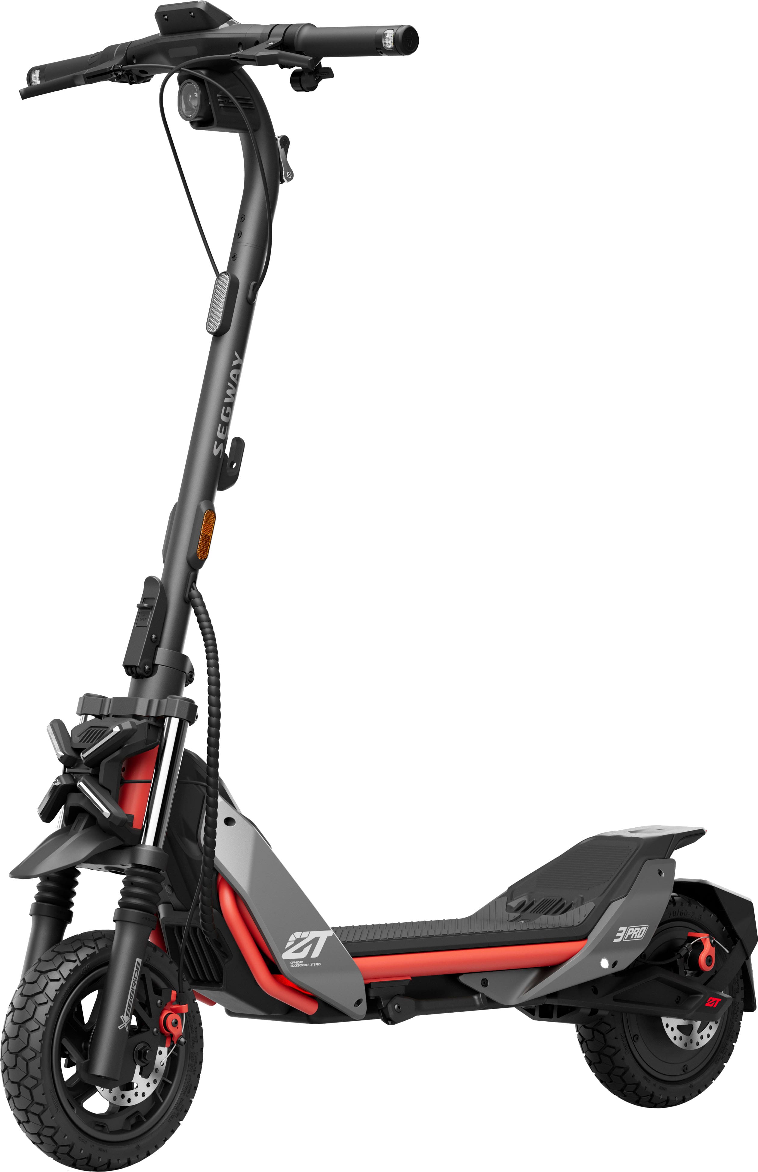 Segway - ZT3 Pro Kick Scooter w/43.5 Max Operating Range & 24.9mph Max Speed - Black product image