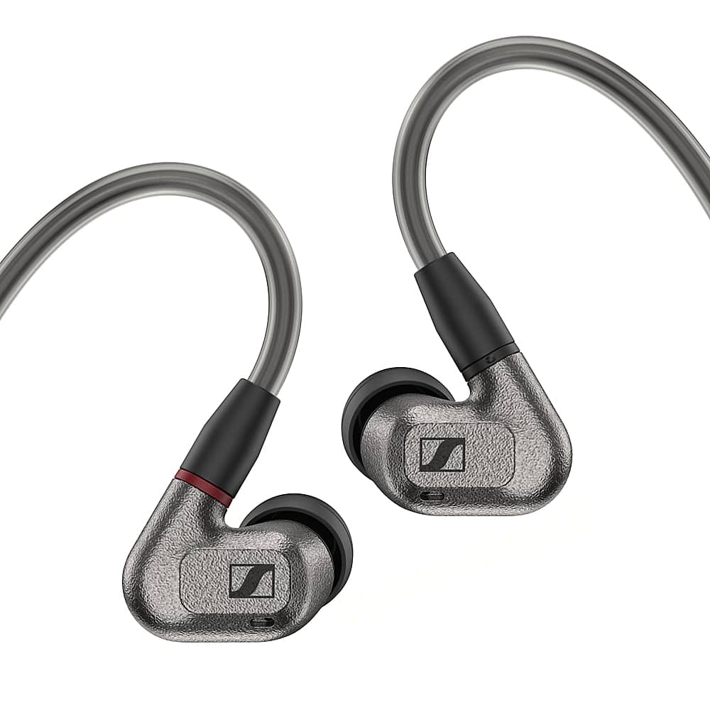 Sennheiser - Audiophile IE 600 Wired Passive Noise Cancelling In-Ear Earbuds - Gray product image