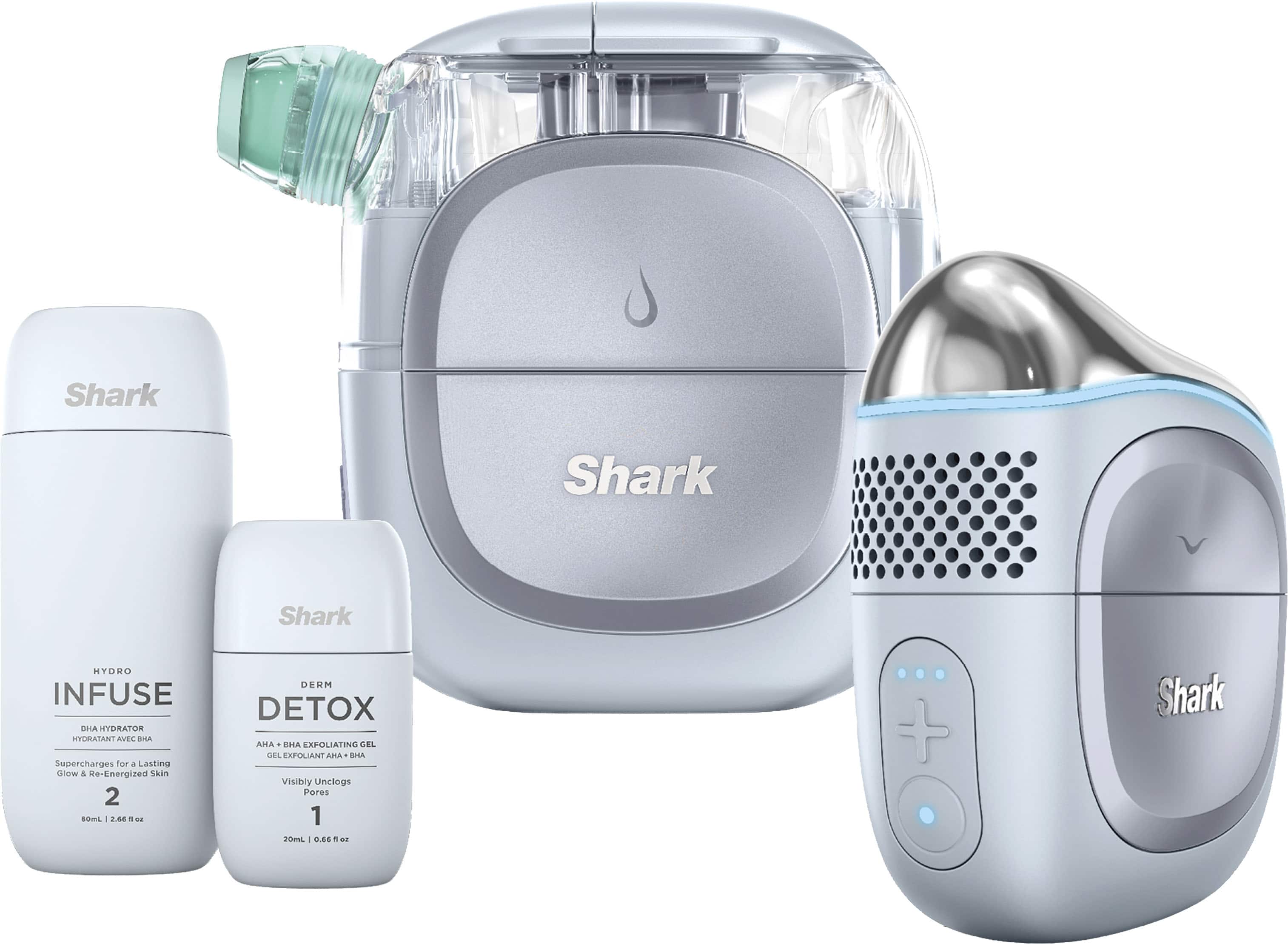 Shark - FacialPro Glow At Home Hydro-Powered Facial System - Blue product image
