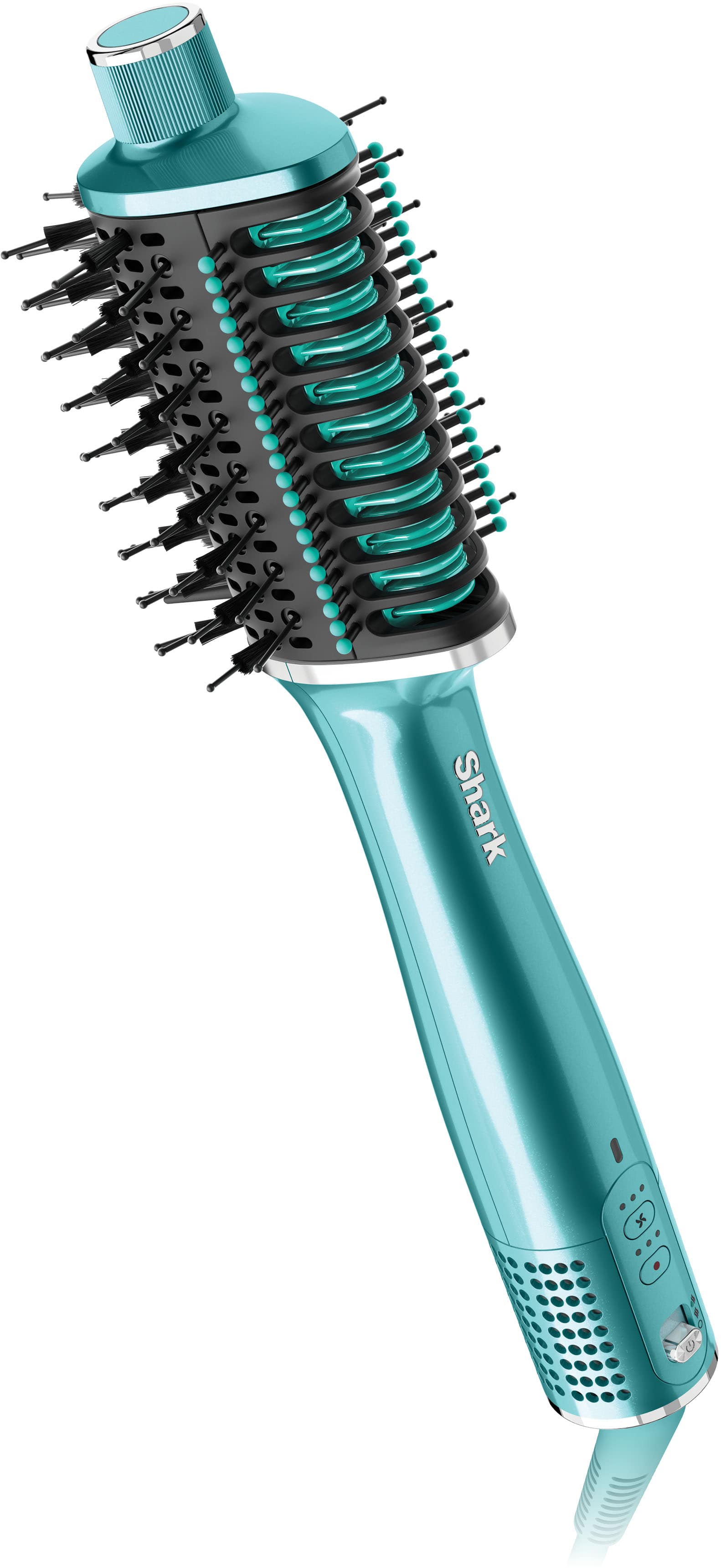 Shark - Glossi™ Ceramic Hot Tool, Hair Dryer, & Air Glosser for Ultra-Fast, High-Gloss, Bouncy Blowouts, No-Heat Damage - Ju…