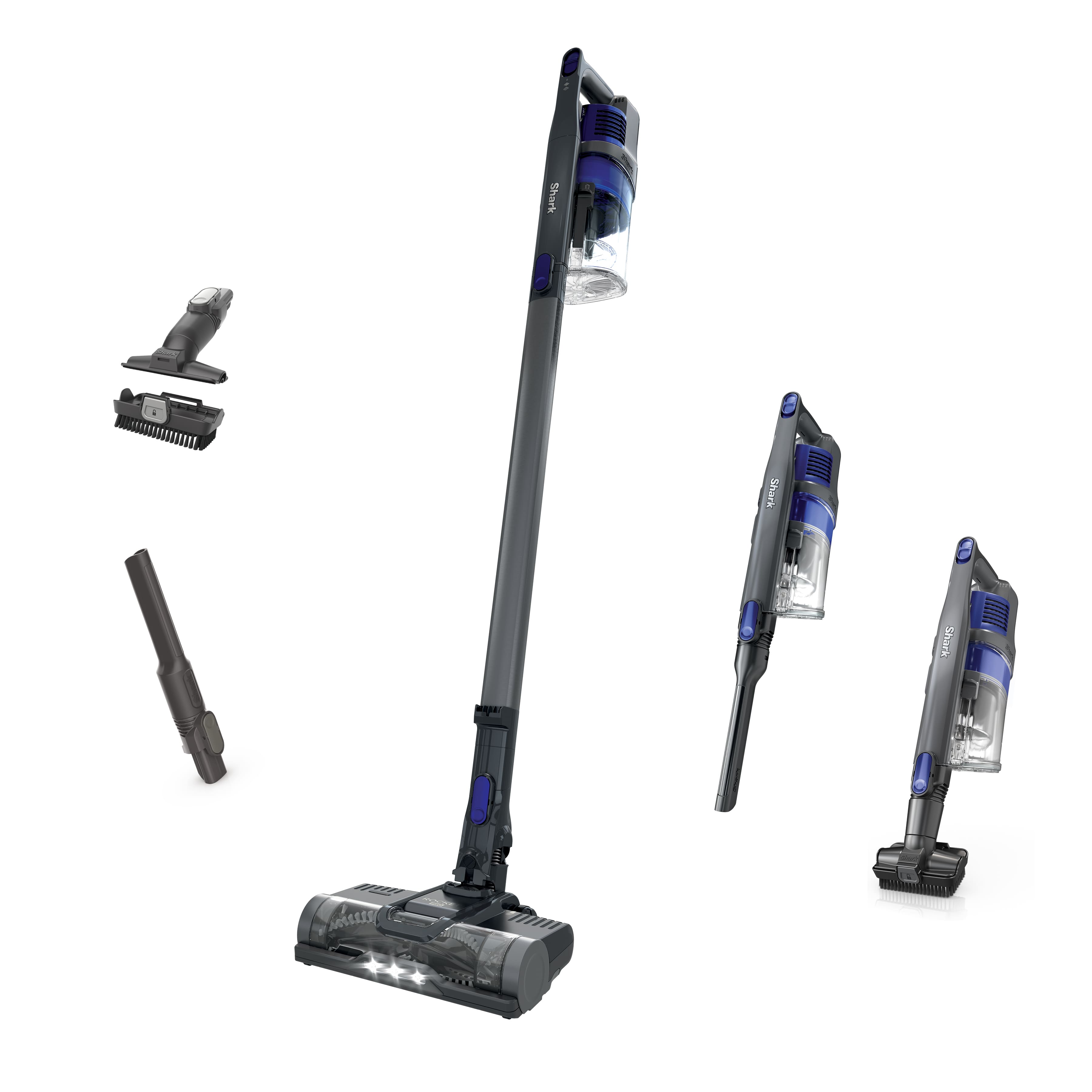 Shark - Pet Cordless Stick Vacuum with XL Dust Cup, LED Headlights - Blue Iris product image
