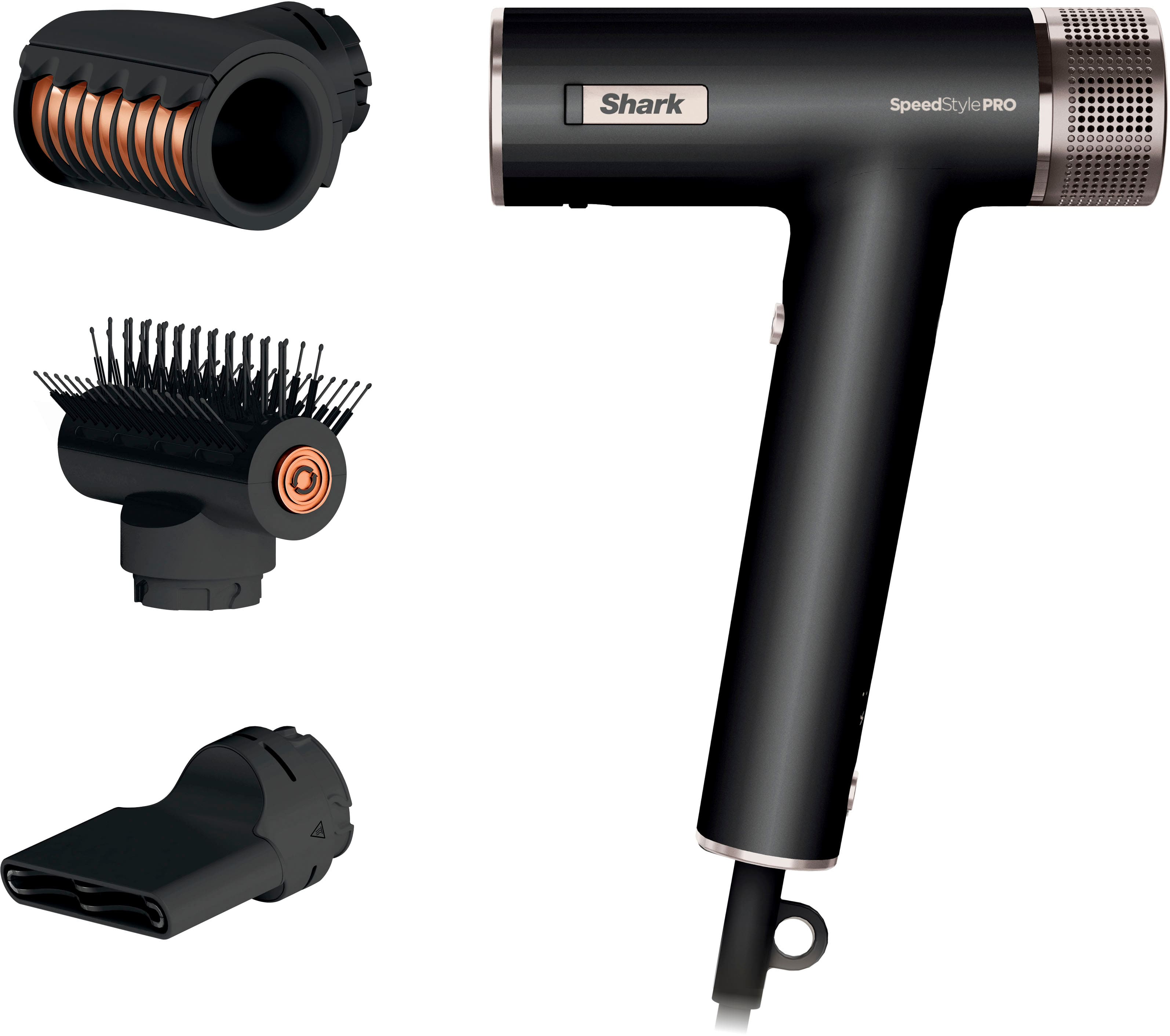 Shark - SpeedStyle Pro Professional Performance High-Velocity Hair Dryer System - Curly & Coily product image