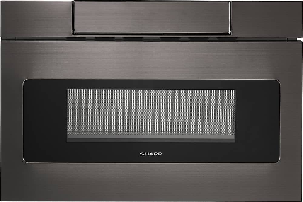 Sharp - 1.2 Cu. Ft. Built-in Microwave Drawer with Sensor Cooking - Black Stainless Steel product image