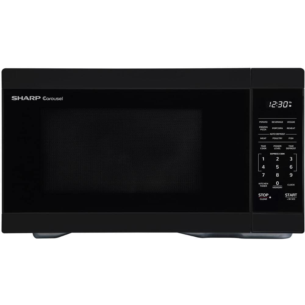 Sharp - 1.4 Cu Ft. Countertop Microwave Oven - Black product image