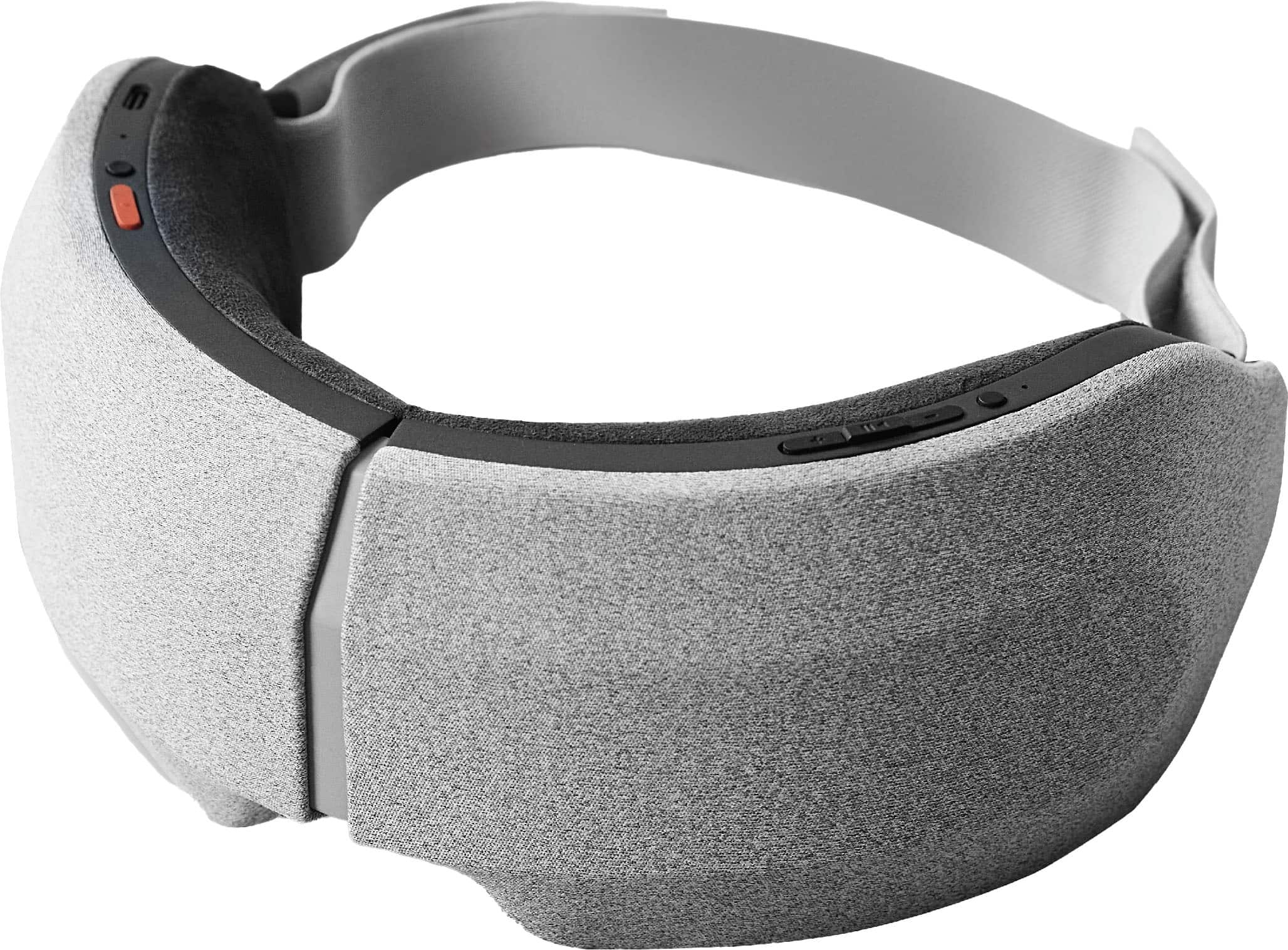 Sharper Image - RealTouch Eye Mask, Hot + Cold Massager - Gray product image