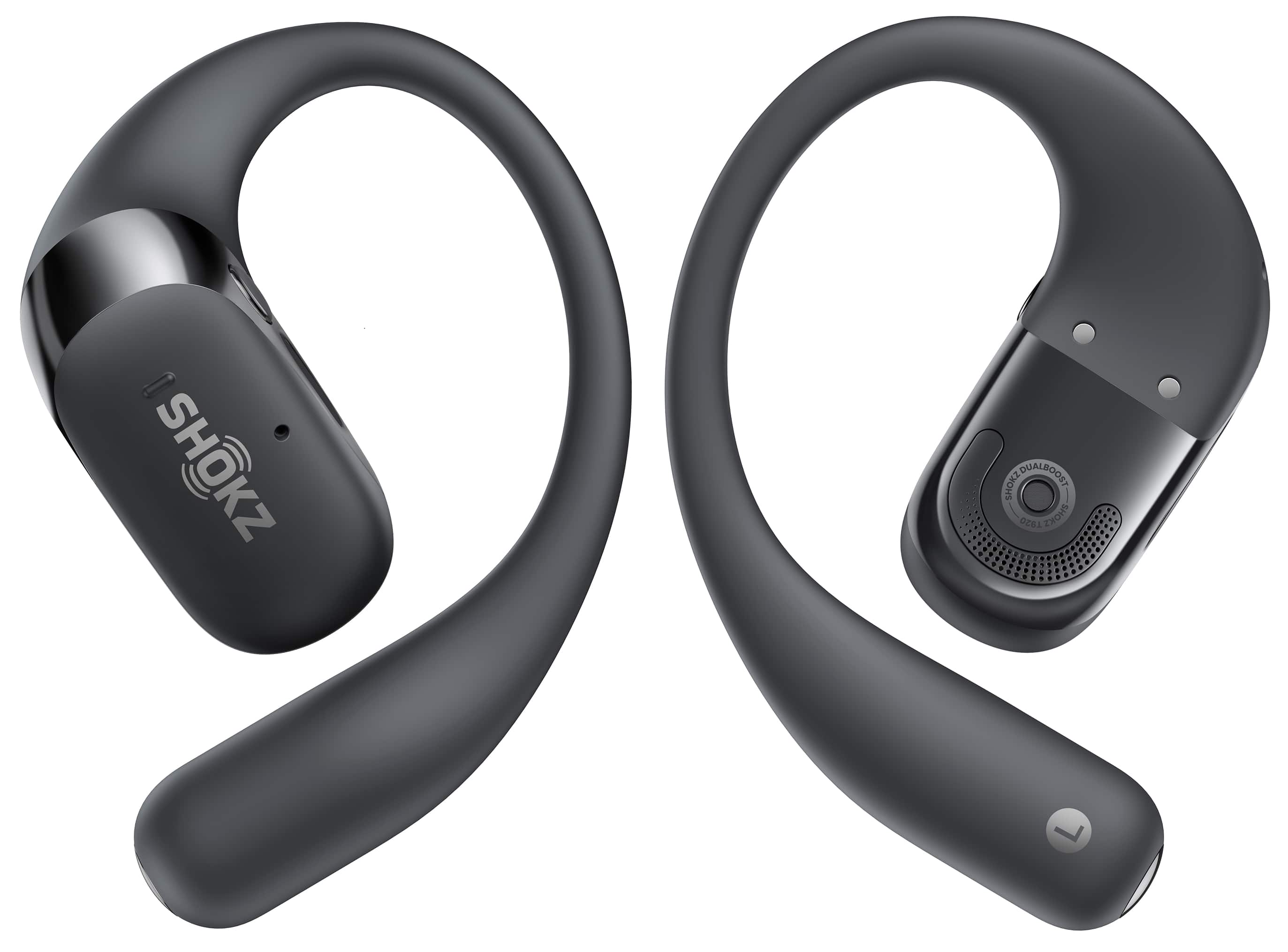 Shokz - OpenFit 2 Open-Ear True Wireless Earbuds - Black product image