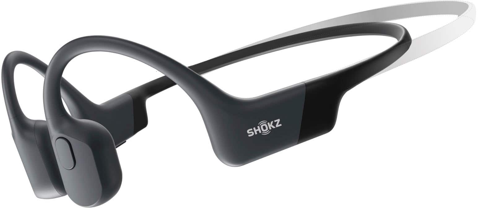 Shokz - OpenRun Mini Wireless Bone Conduction Open-Ear Bluetooth Endurance Headphones - Black product image