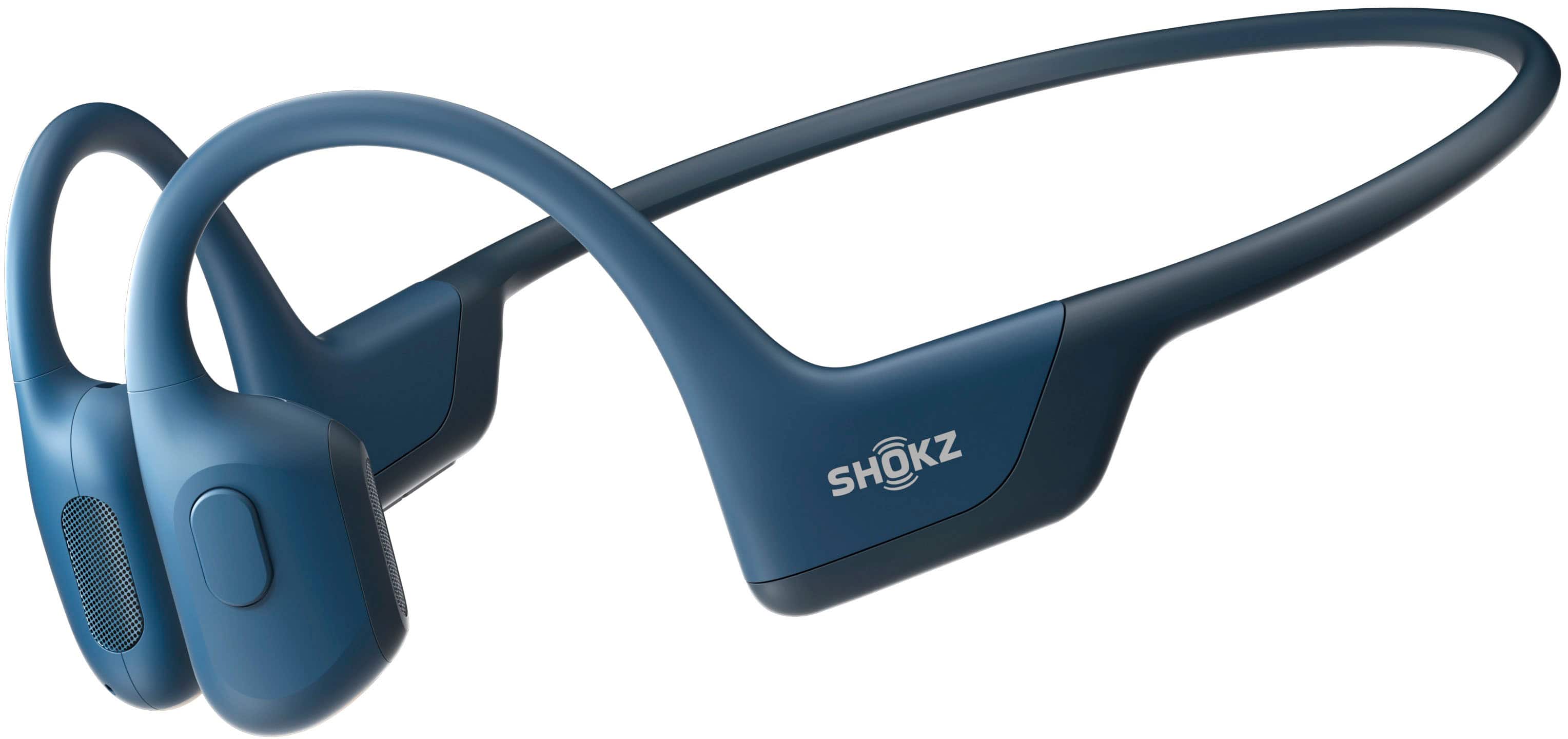 Shokz - OpenRun Pro Premium Bone Conduction Open-Ear Sport Headphones - Steel Blue product image