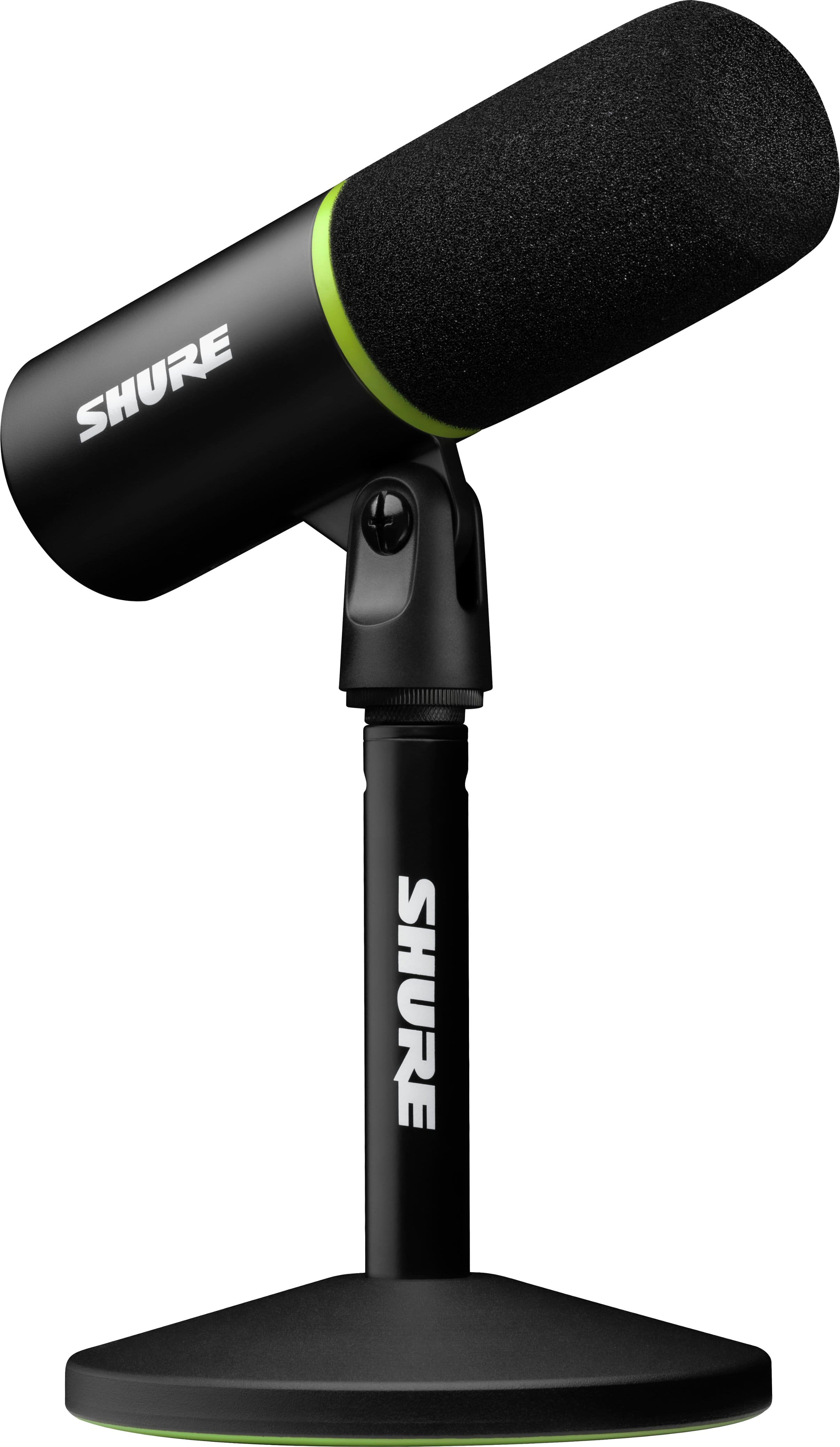 Shure - MV6 Gaming & Streaming USB Microphone - Plug & Play No drivers. No delays. Real-time Denoiser for Professional Sound…