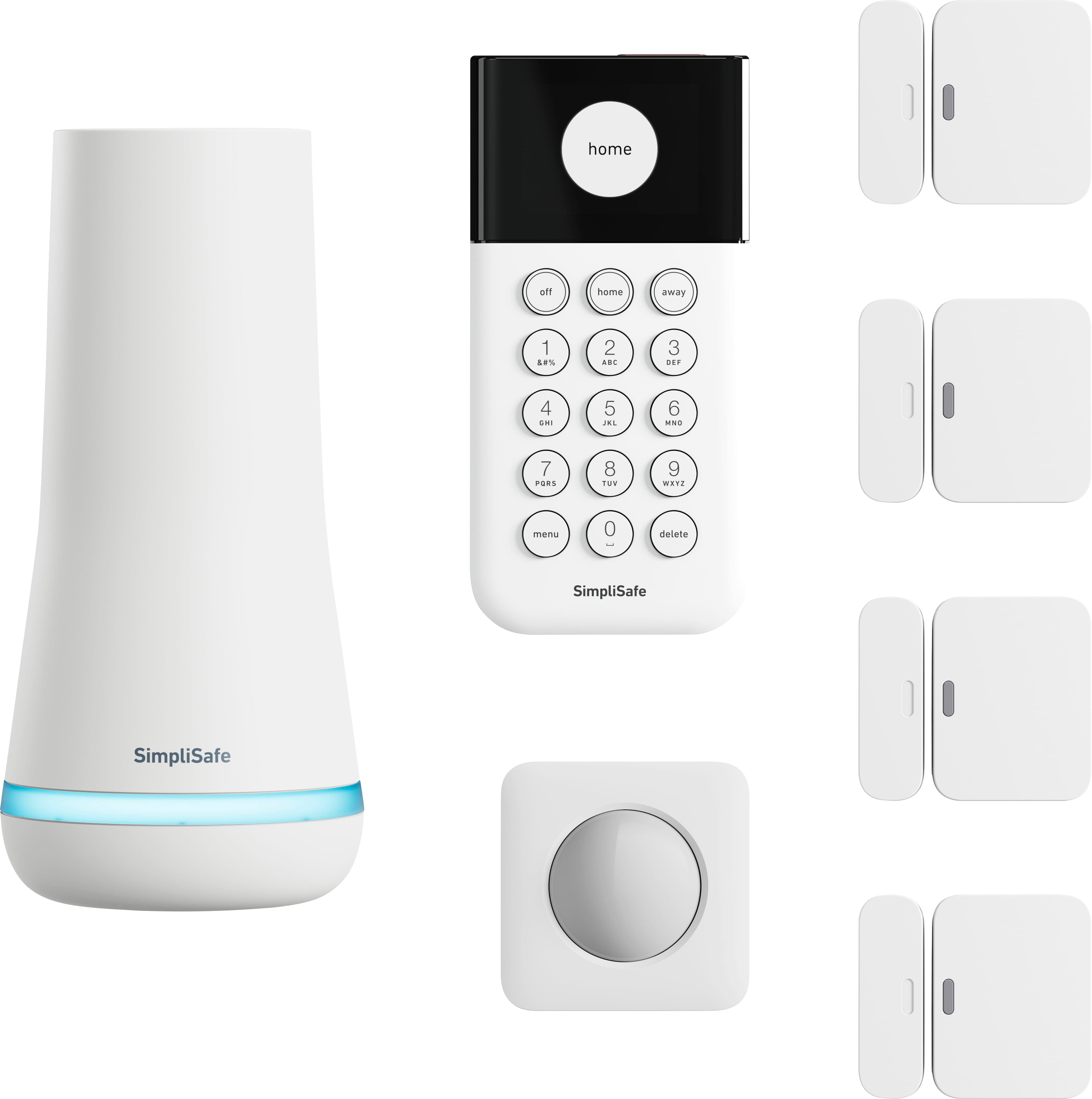 SimpliSafe - 7pc Indoor Security System - White product image