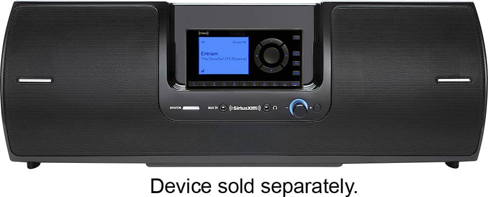 SiriusXM - SD2 Portable Speaker Dock - Black product image