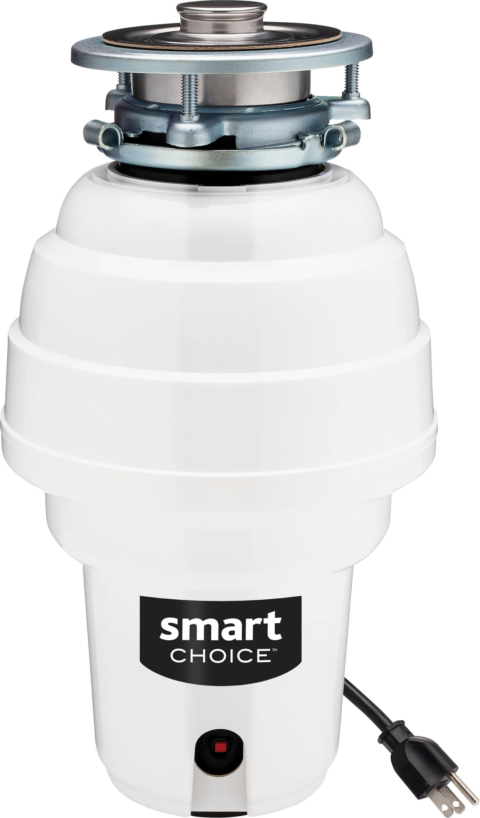 Smart Choice - 1.25HP Corded Garbage Disposal - White product image