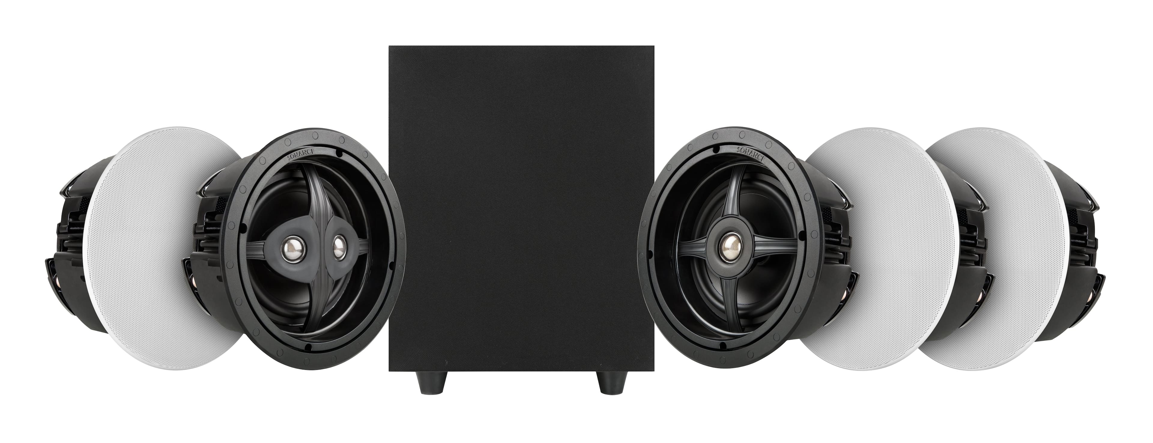 Sonance - MAG5.1R - Mag Series 5.1-Ch. 6 1/2" Surround Sound In Ceiling Speaker System (Each) - Paintable White product image
