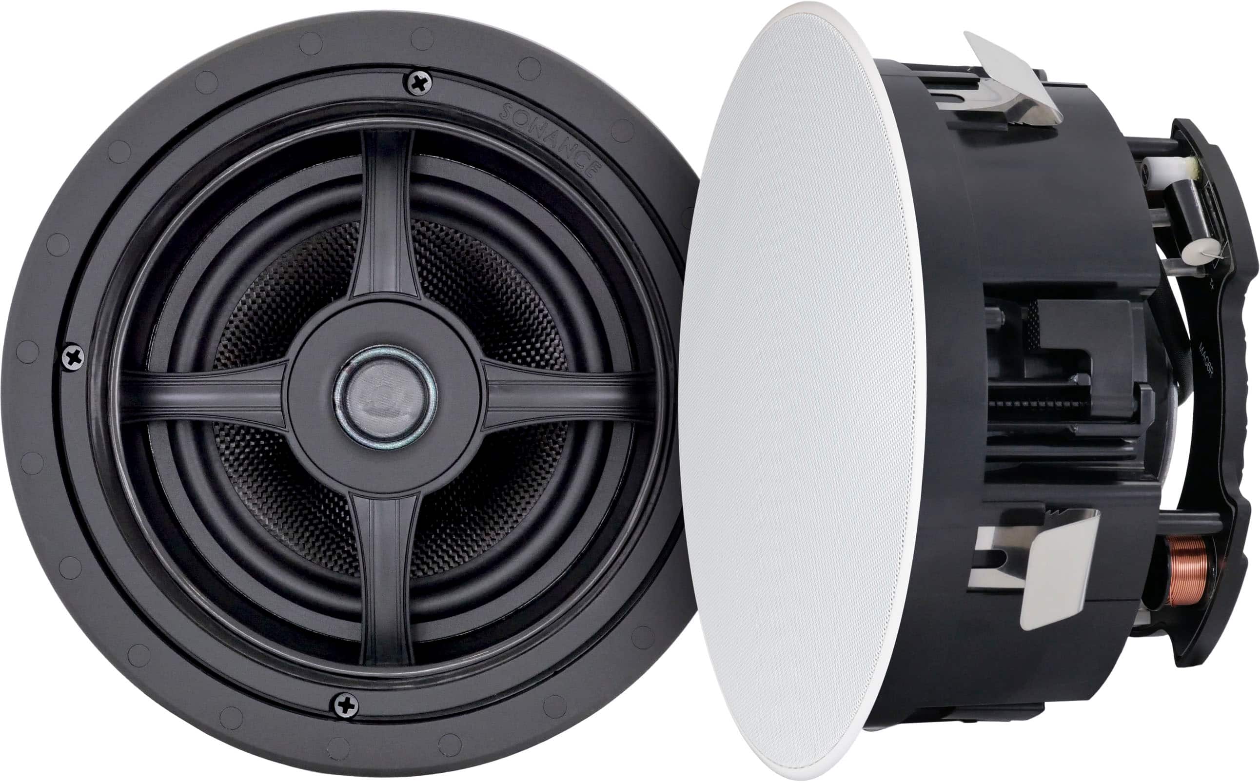 Sonance - MAG6R - Mag Series 6-1/2" 2-Way In Ceiling Speakers (Pair) - Paintable White product image