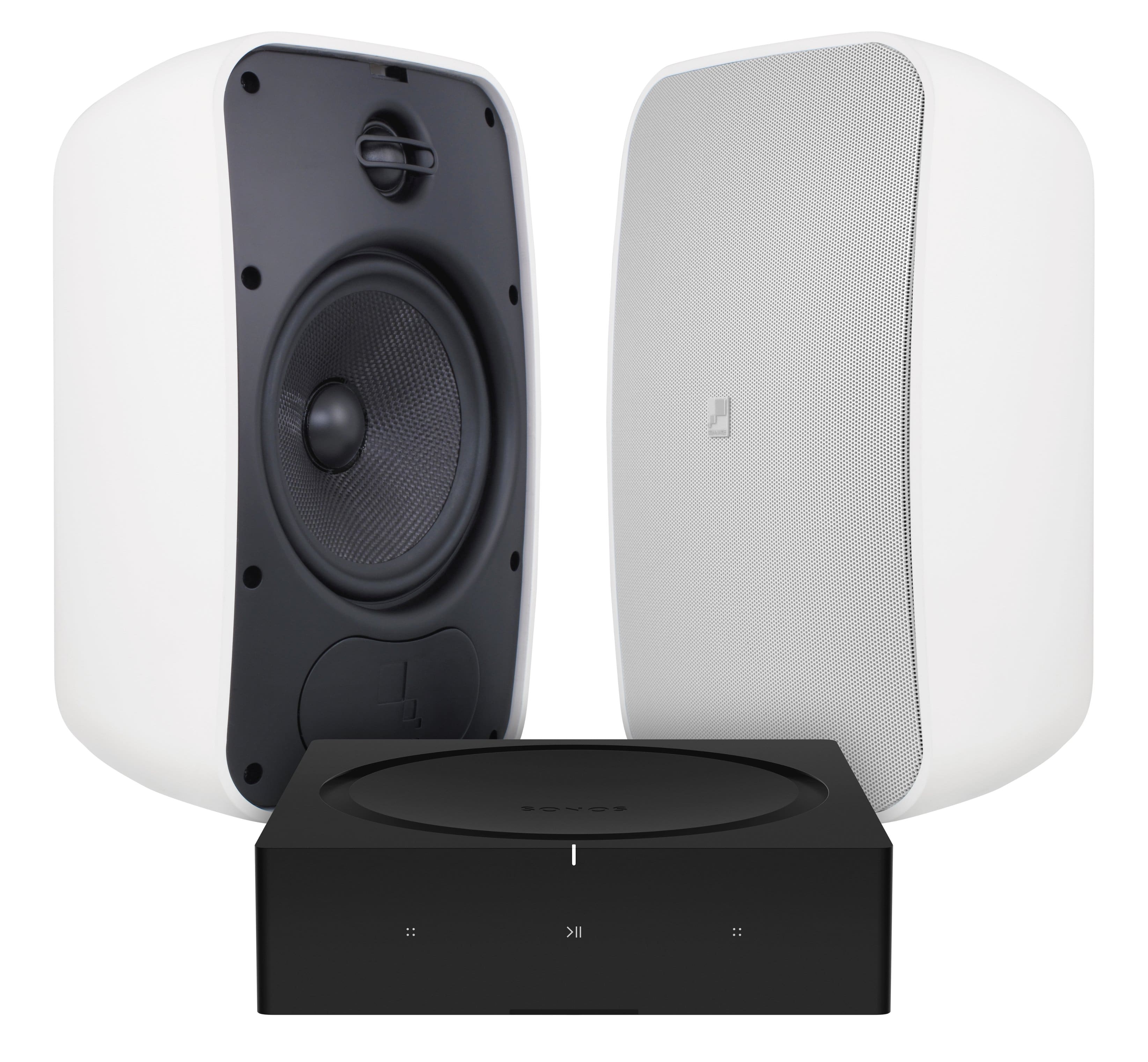 Sonance - MAGO6SYSV3 - Mag Series 2.0-Ch. Outdoor Speaker System Powered By Sonos (Each) - Paintable White product image