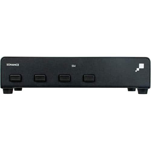 Sonance - SS4 - 4 Pair Stereo Speaker Selector (Each) - Black product image