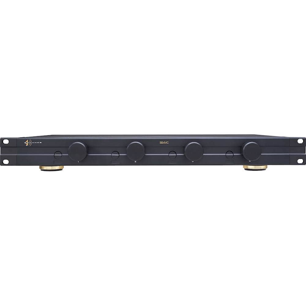 Sonance - SS4VC - 4-Pair Stereo Speaker Selector with Volume Controls (Each) - Black product image