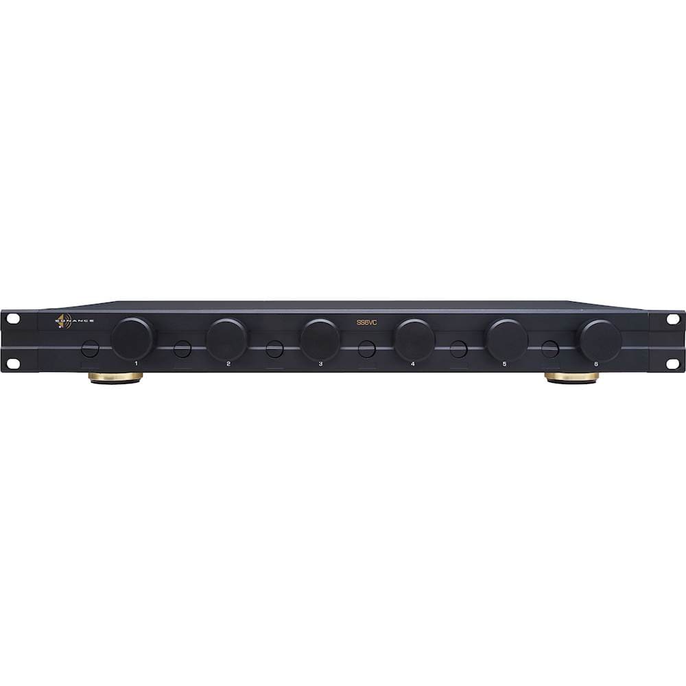 Sonance - SS6VC - 6-Pair Stereo Speaker Selector with Volume Controls (Each) - Black product image