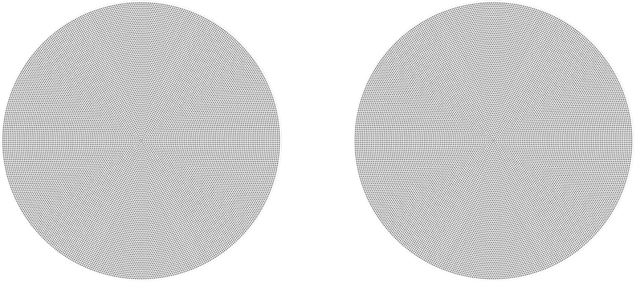 Sonos - Architectural 6-1/2" Passive 2-Way In-Ceiling Speakers (Pair) - White product image