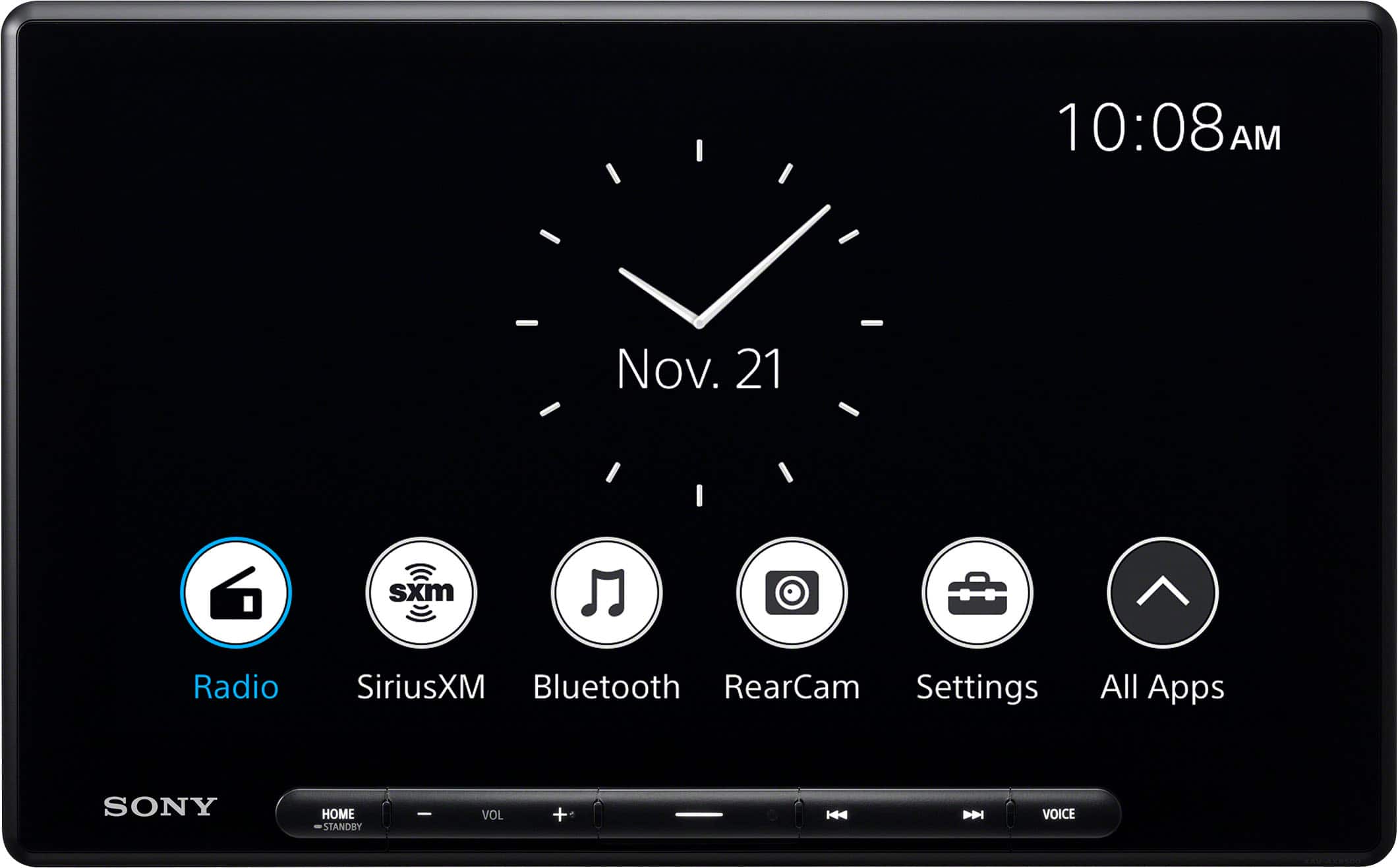 Sony - 10.1" Wireless Apple CarPlay and Android Auto Digital Media Receiver Maestro Compatible - Black product image