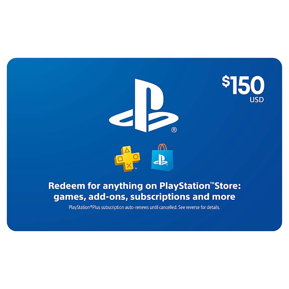 Sony - $150 PlayStation Store Gift Card [Digital] product image