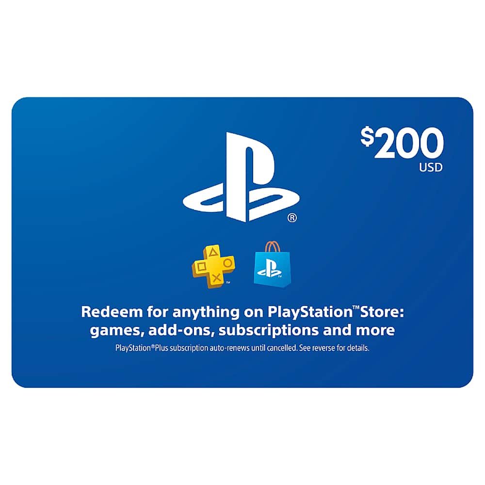 Sony - $200 PlayStation Store Gift Card [Digital] product image