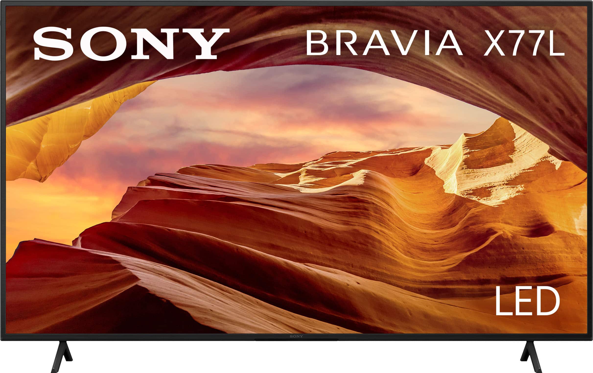 Sony - 55" Class X77L LED 4K UHD Smart Google TV (2023) product image