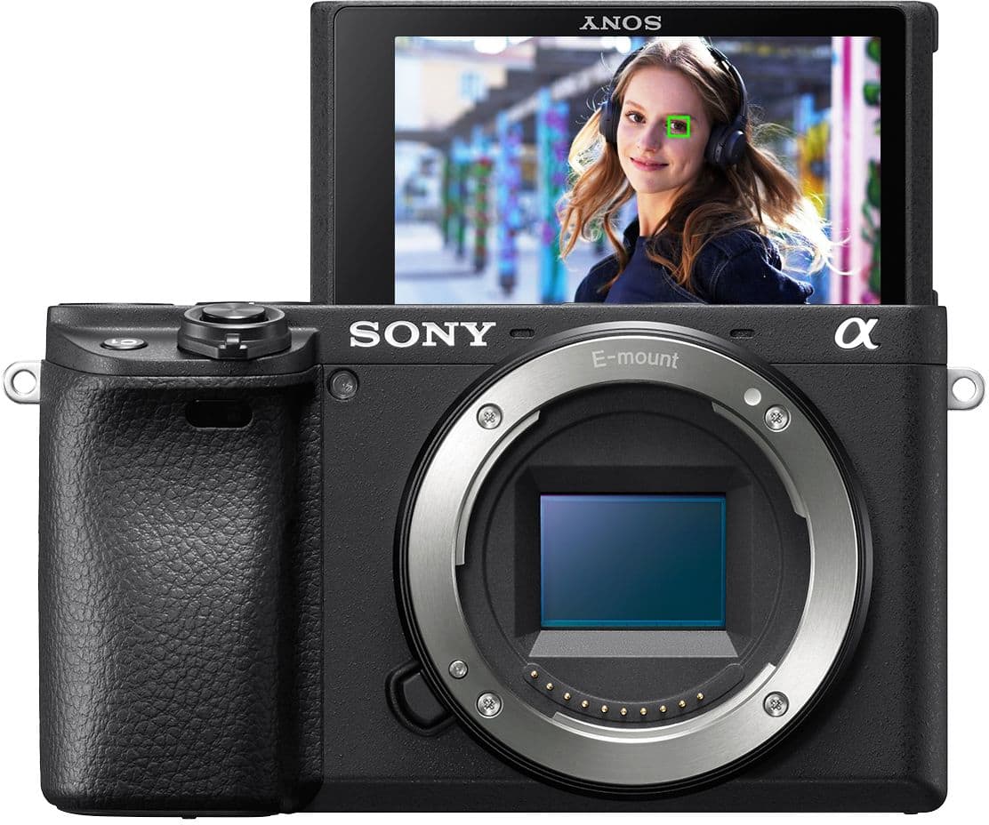 Sony - Alpha 6400 APS-C Mirrorless Camera 4K Video Camera (Body Only) - Black product image