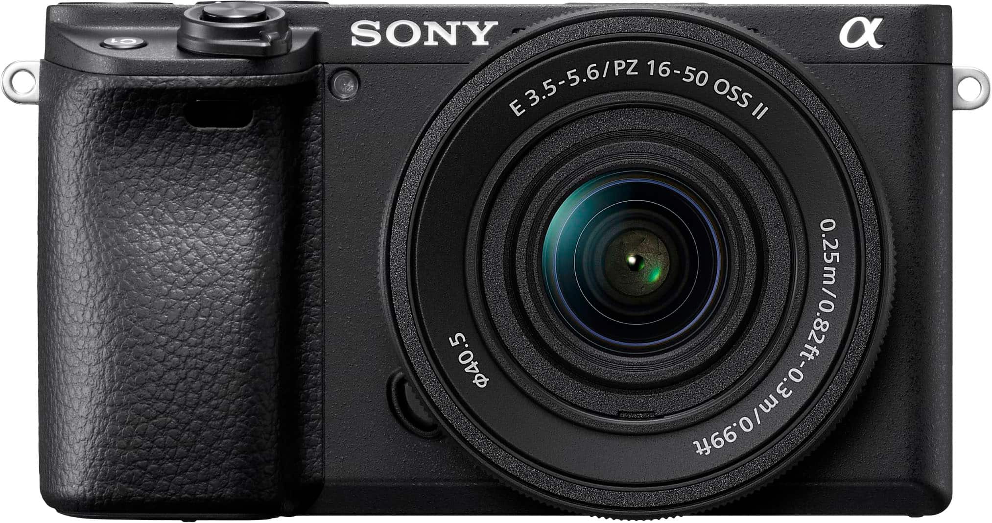 Sony - Alpha 6400 APS-C Mirrorless Camera 4K Video Camera with E PZ 16-50mm Lens - Black product image