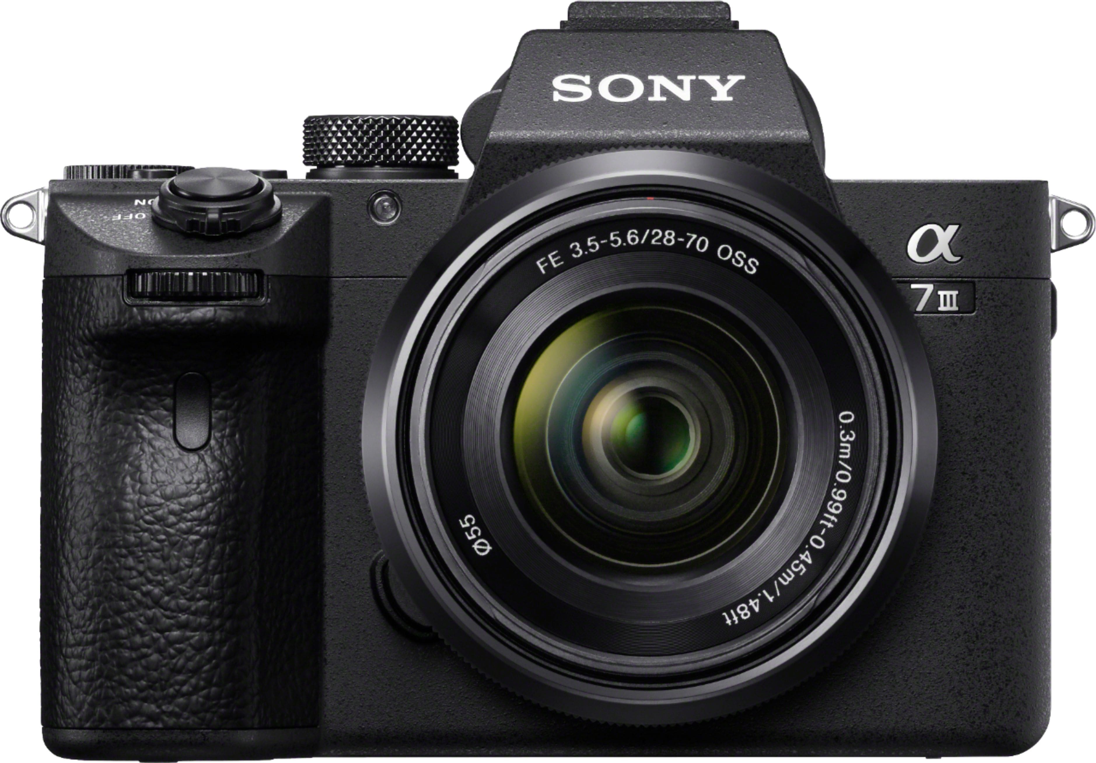 Sony - Alpha 7 III Mirrorless [Video] Camera with FE 28-70 mm F3.5-5.6 OSS Lens - Black product image