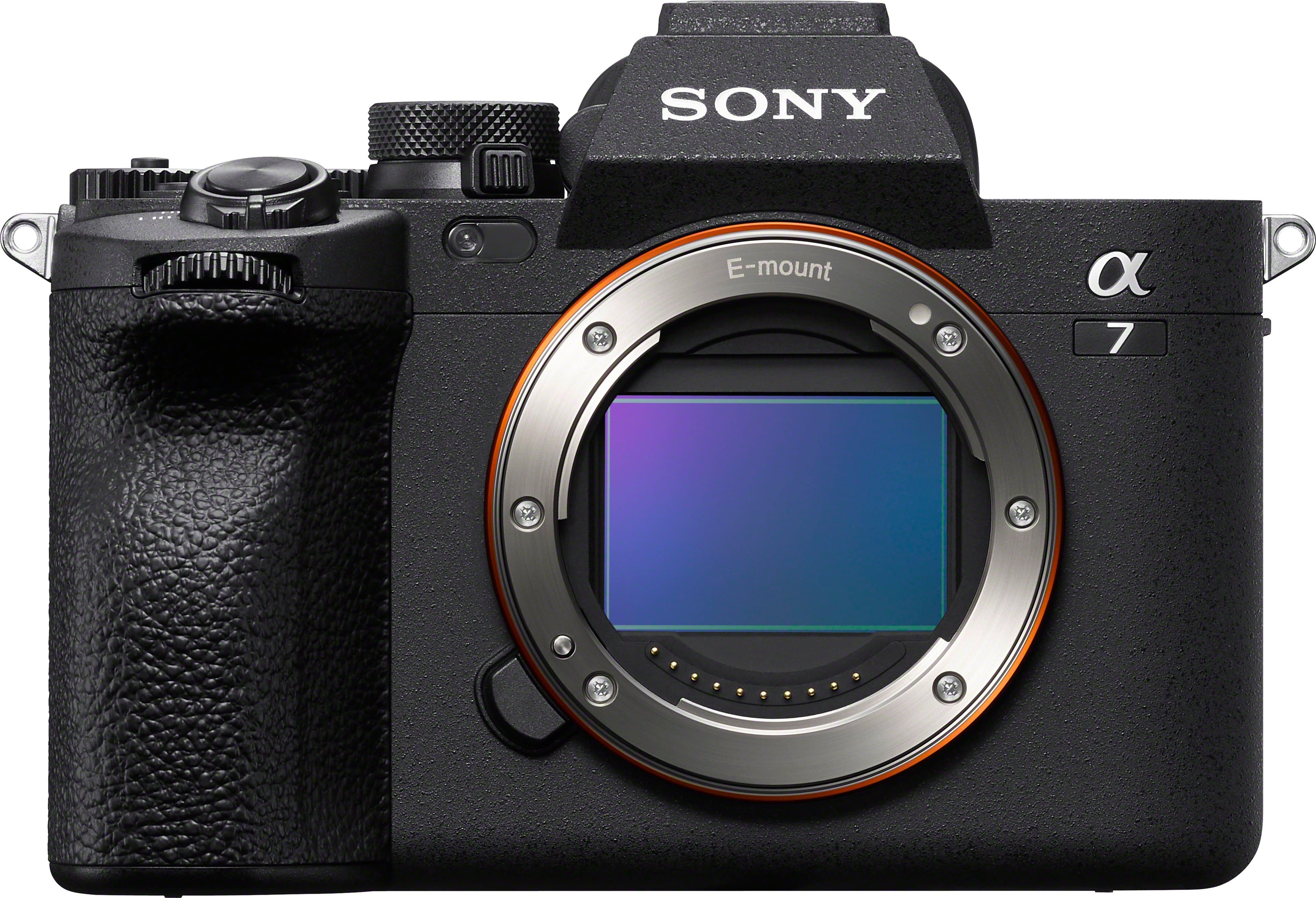 Sony - Alpha 7 IV Full-frame Mirrorless Interchangeable Lens Camera - (Body Only) - Black product image