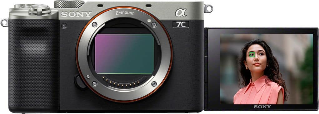 Sony - Alpha 7C Full-frame Mirrorless Camera - Silver product image