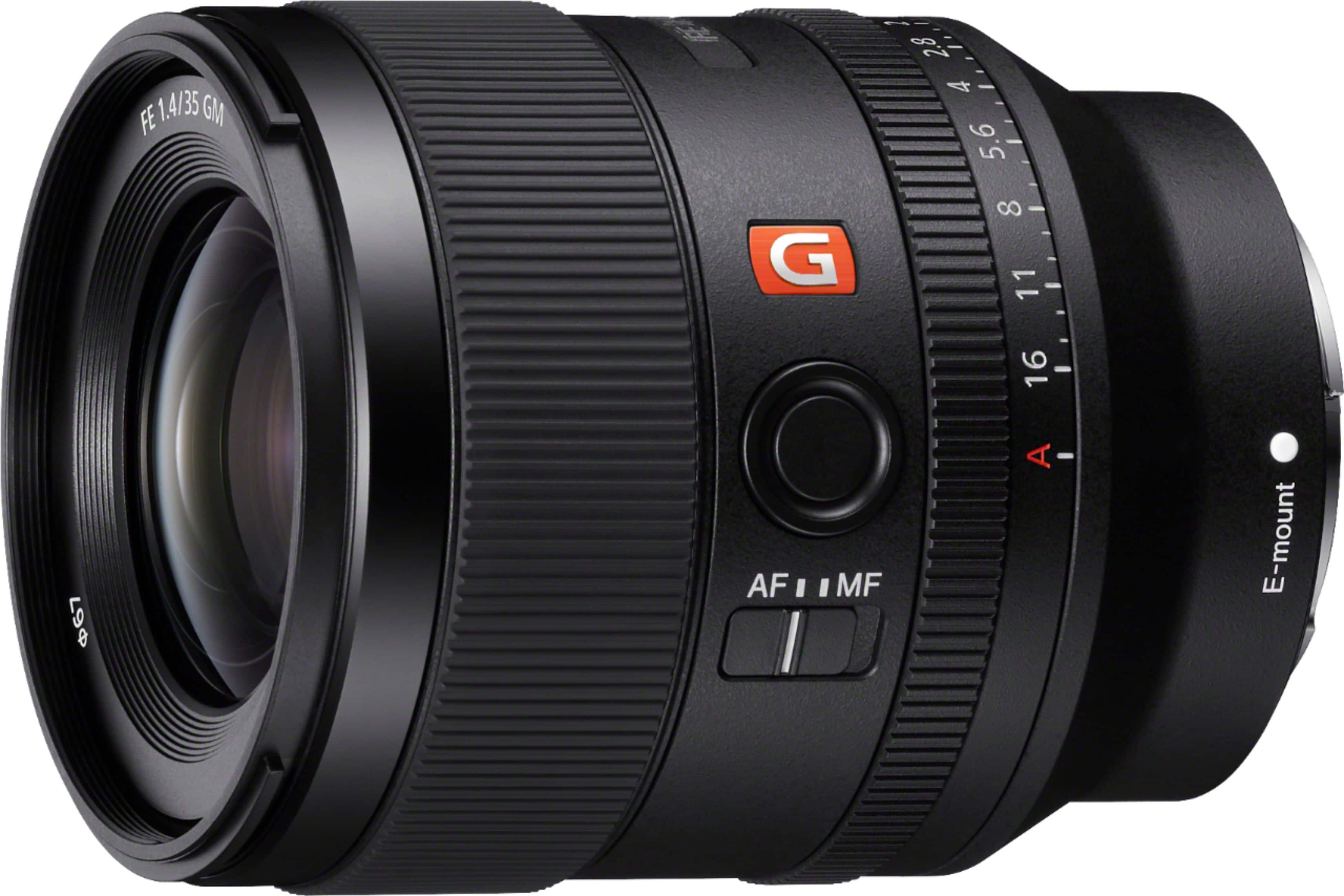 Sony - Alpha FE 35mm F1.4 GM Full Frame Large Aperture Wide Angle G Master E mount Lens - Black product image