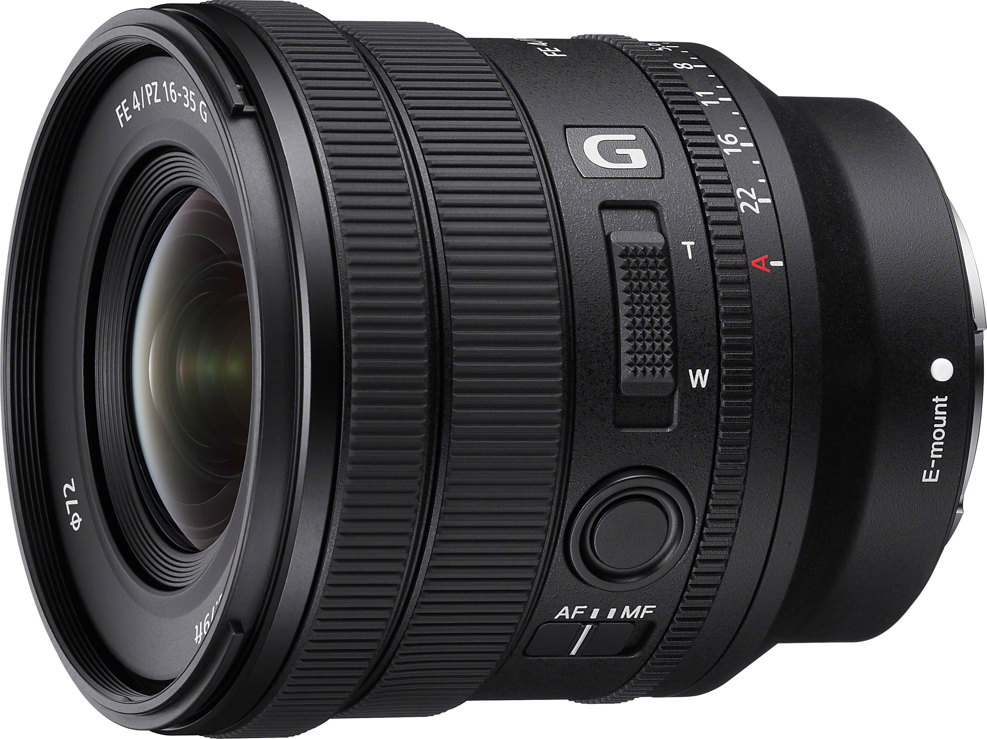 Sony - Alpha FE PZ 16-35mm F4 G Full-Frame Constant-Aperture Wide-Angle Power Zoom G Lens - Black product image