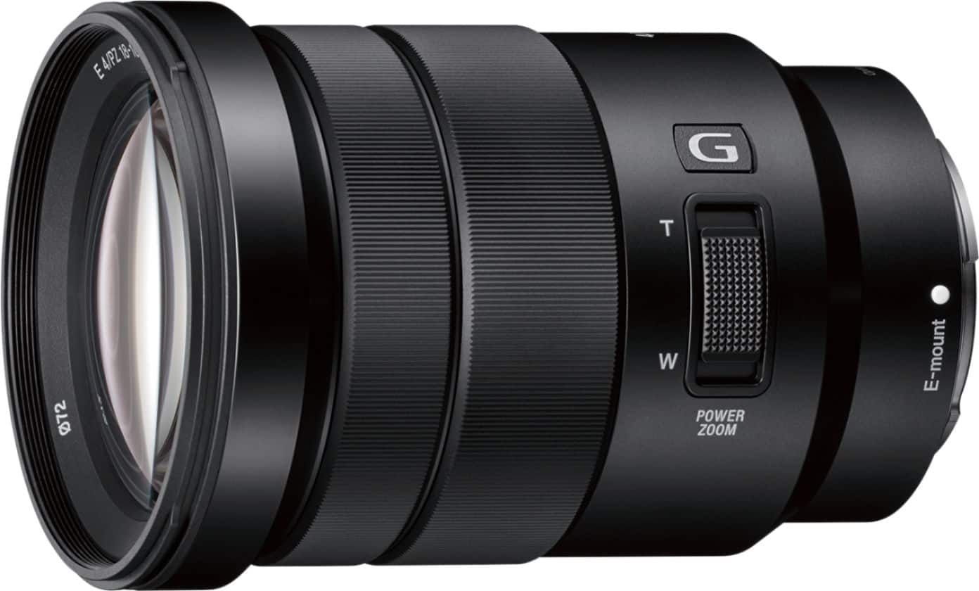 Sony - E PZ 18-105mm f/4.0 G OSS Power Zoom Lens for Select E-Mount Cameras - Black product image