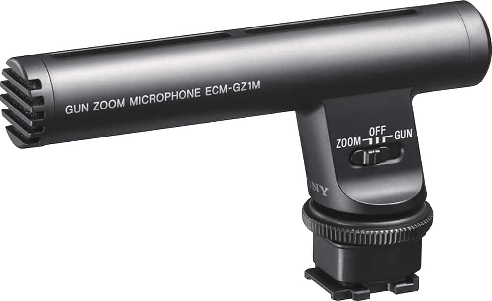 Sony - ECMGZ1M Shotgun Microphone - Black product image