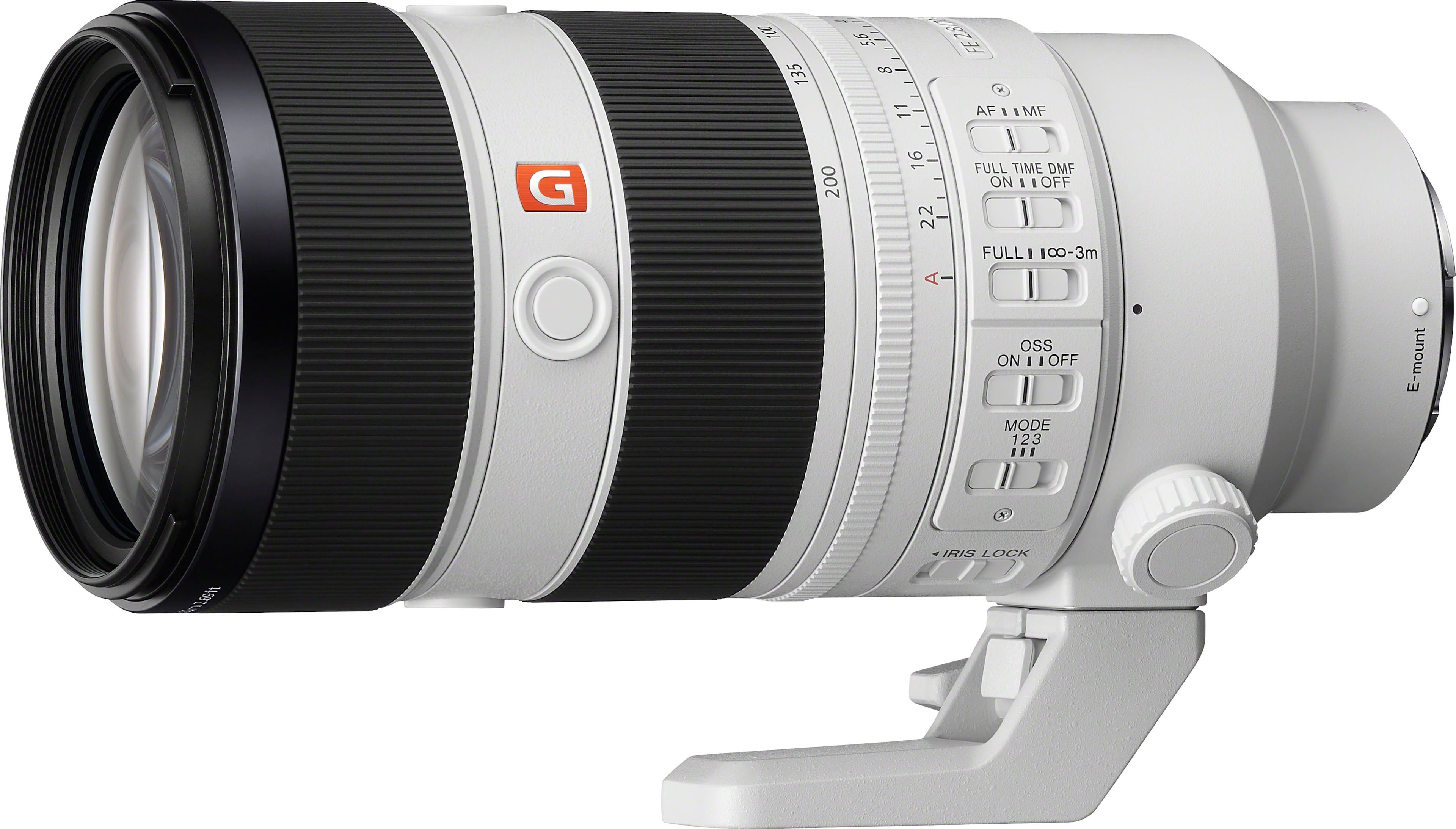 Sony - FE 70-200mm F2.8 GM OSS II Full-Frame Telephoto Zoom G Master Lens for E-mount Cameras - White product image