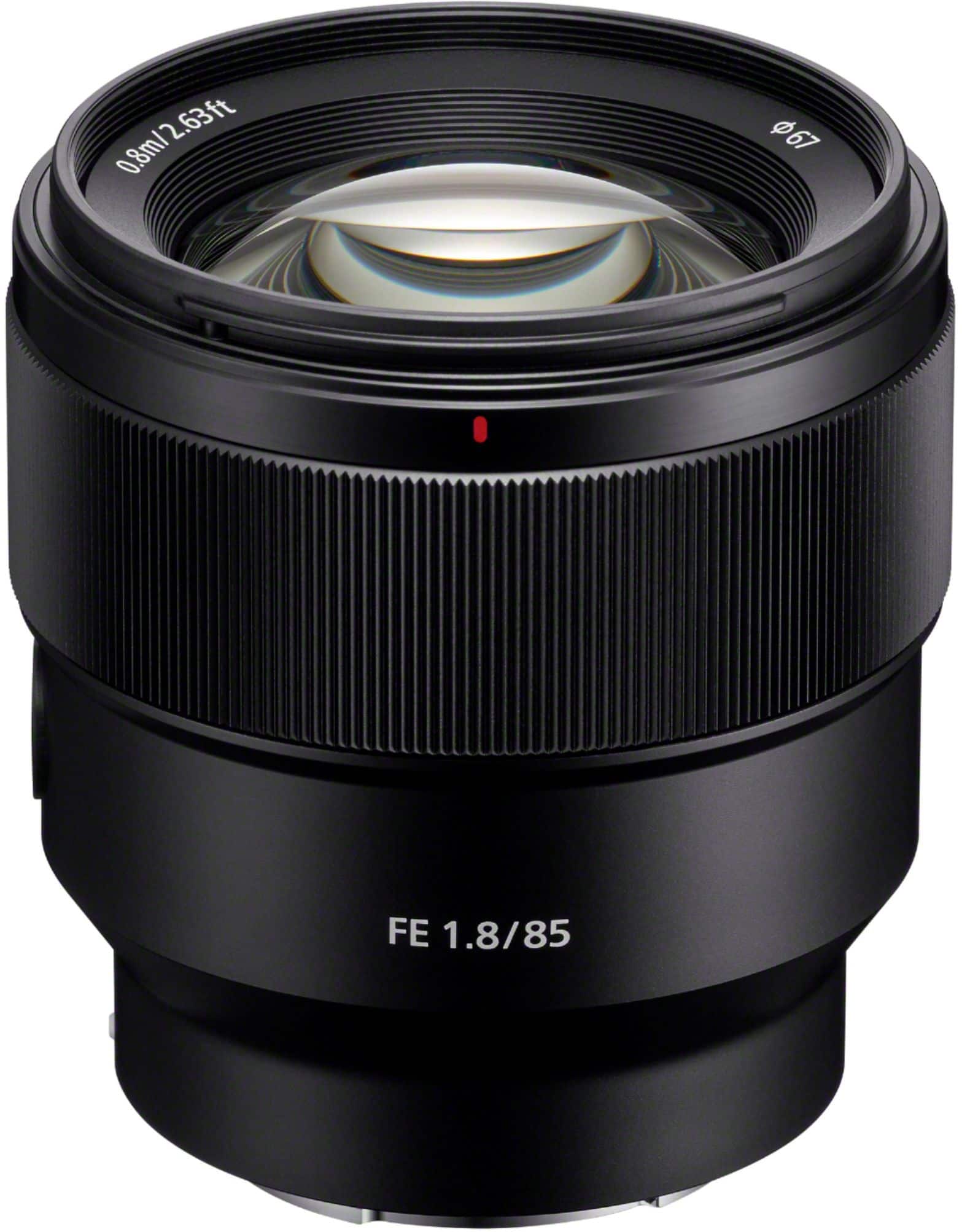 Sony - FE 85mm f/1.8 Telephoto Prime Lens for E-mount Cameras - Black product image