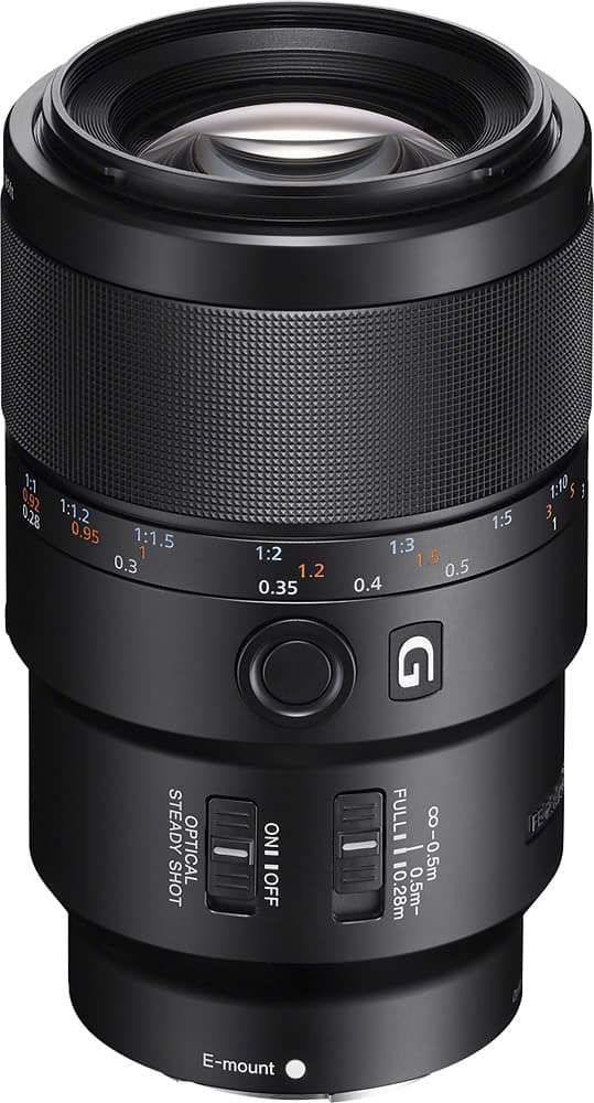 Sony - FE 90mm f/2.8 Macro G OSS Full-Frame Macro Lens for E-Mount Cameras - Multi product image